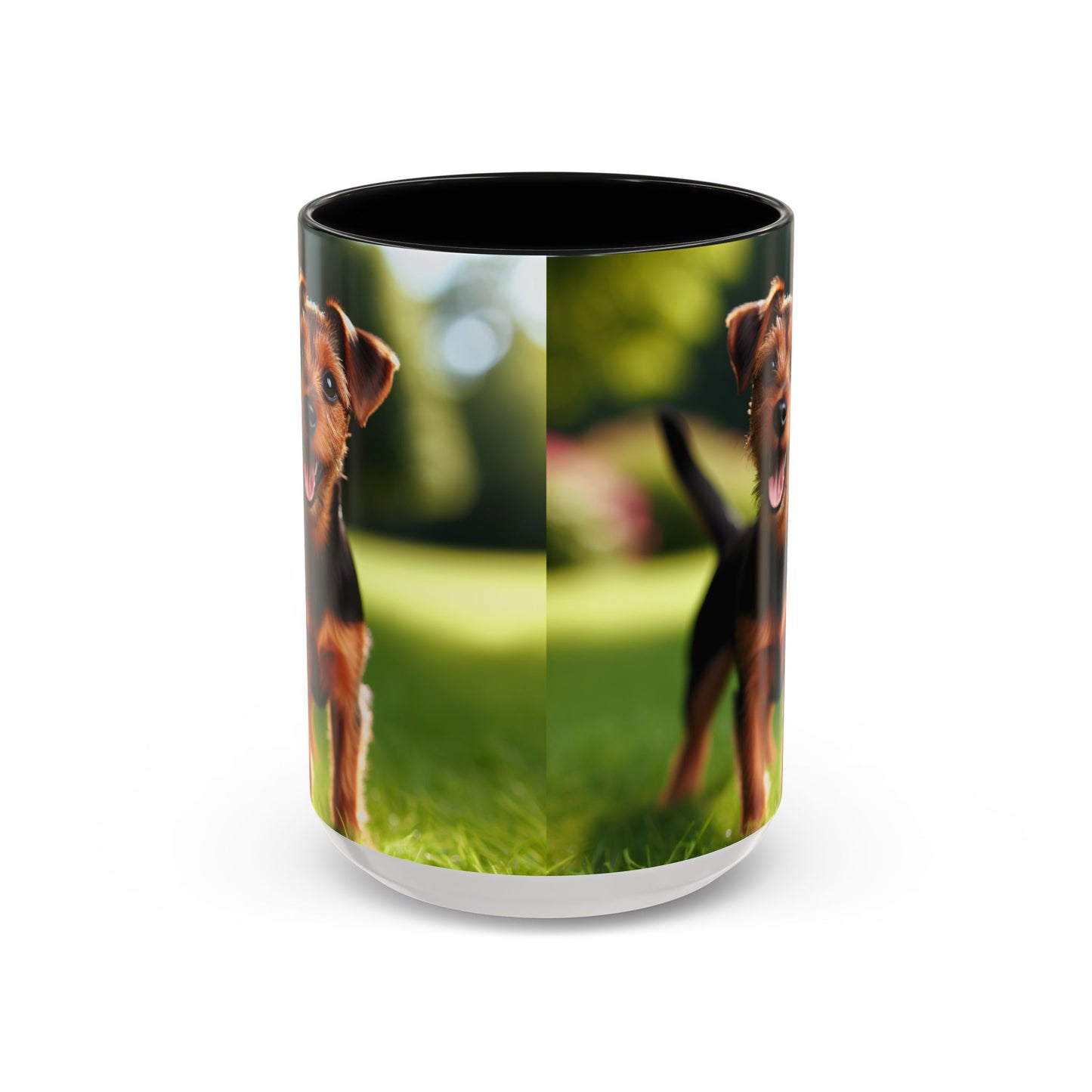 Deutscher Jagdterrier Accent Coffee Mug - Perfect Gift for Dog Lovers