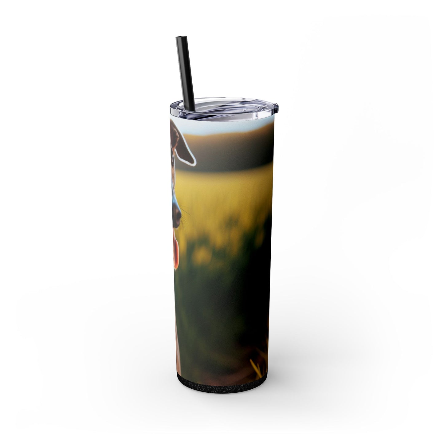 Greyhound Tumbler with Straw, 20oz