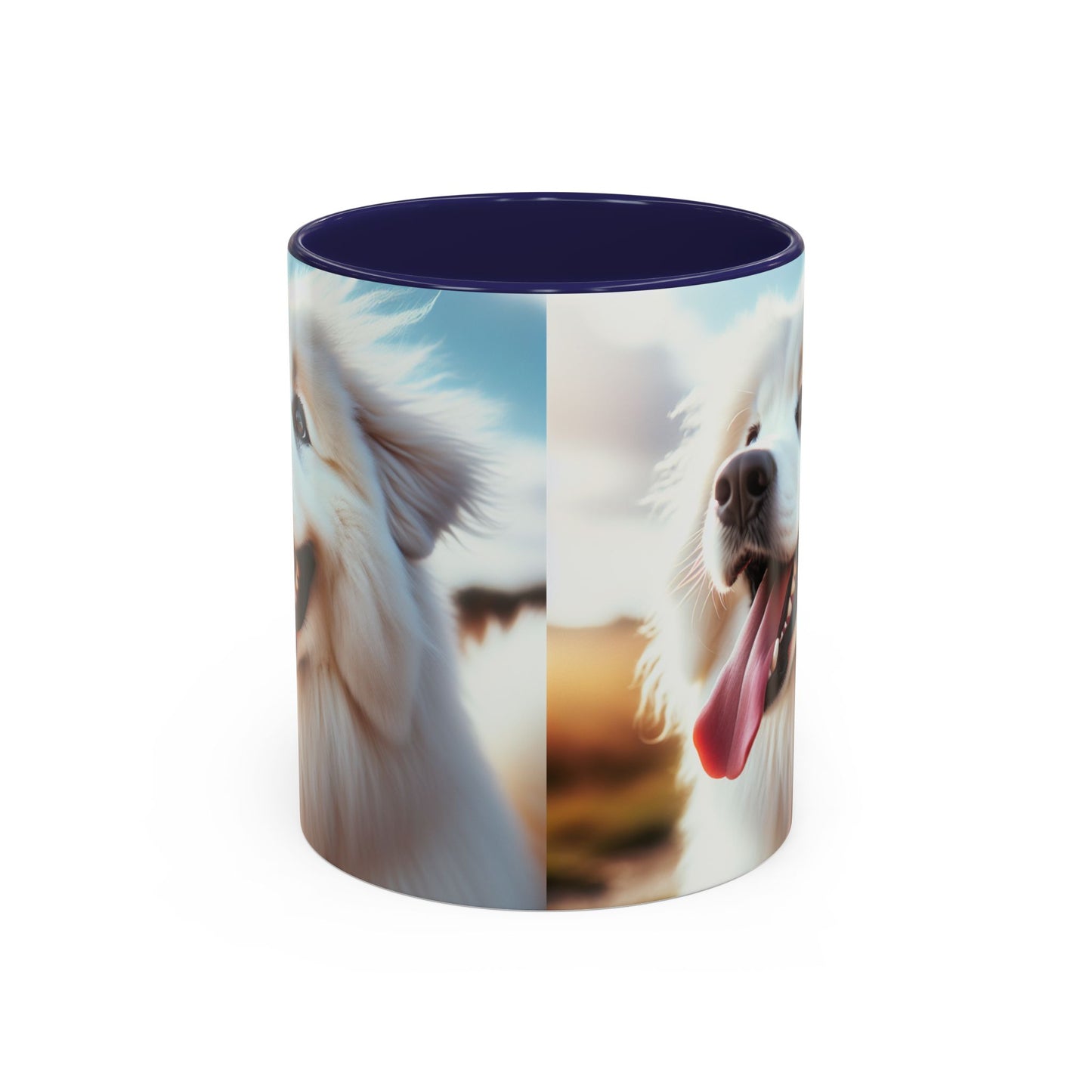 Pyrenean Mountain Dog Accent Coffee Mug - Perfect Gift for Dog Lovers