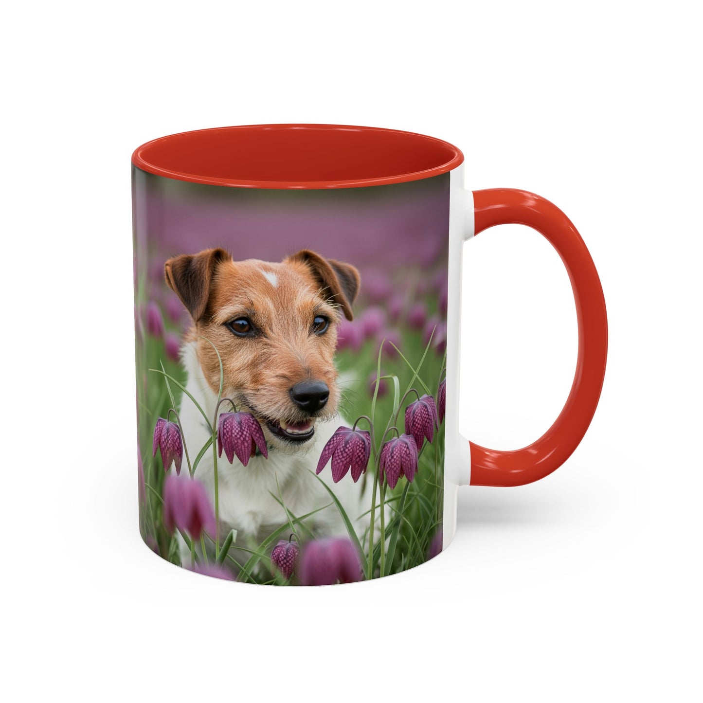 Russell Terrier Accent Coffee Mug - Perfect Gift for Dog Lovers