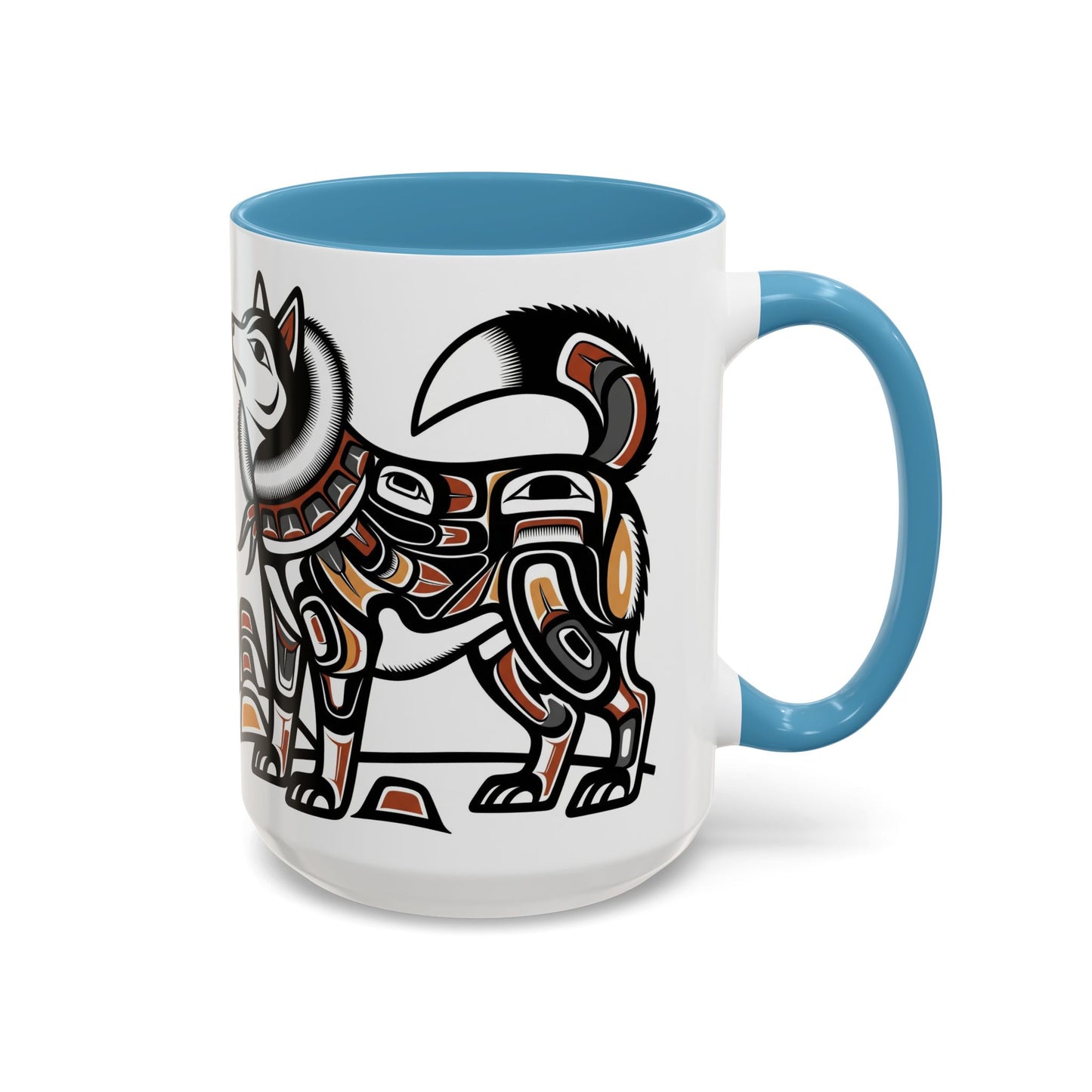 Siberian Husky Accent Coffee Mug - Perfect Gift for Dog Lovers