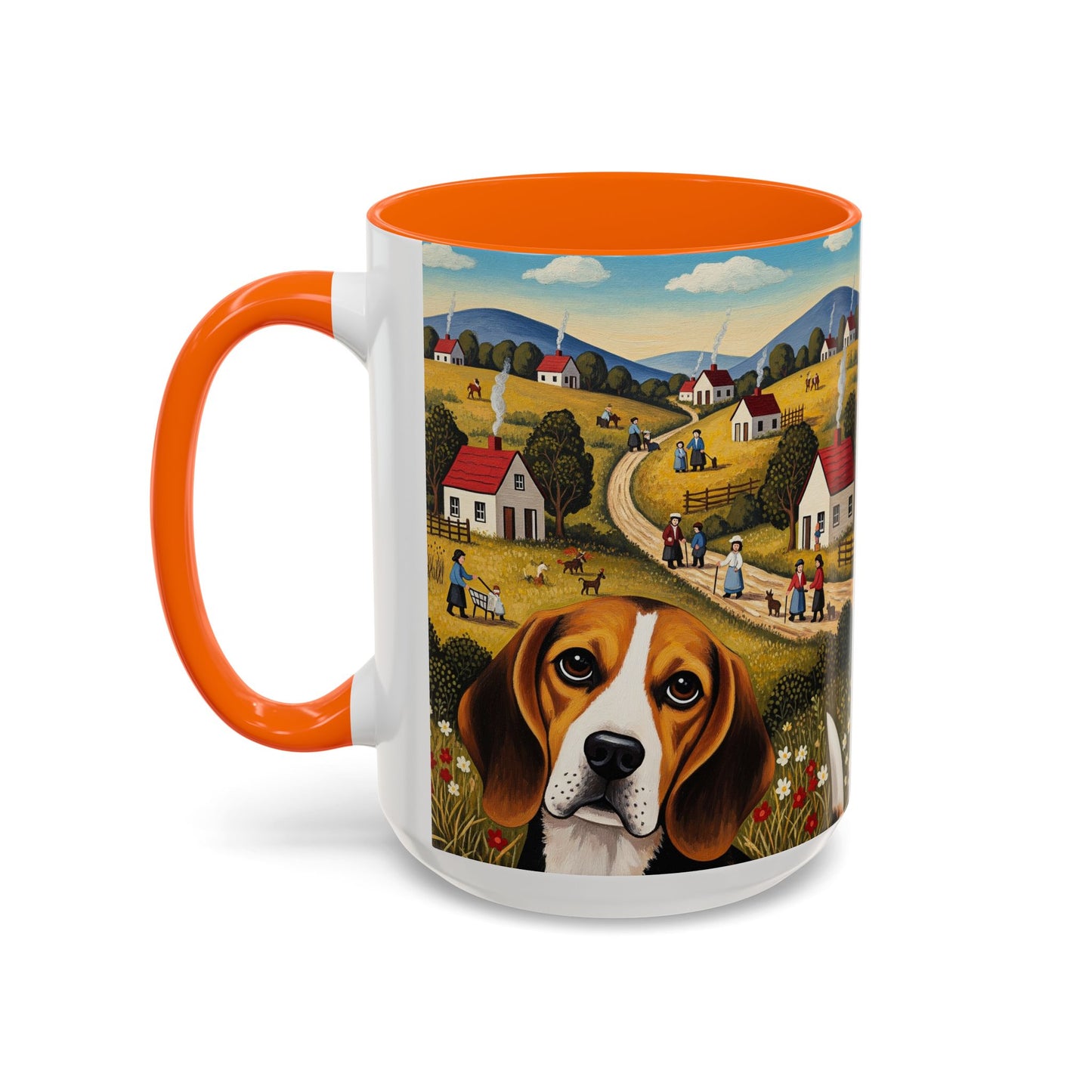 Beagle Accent Coffee Mug - Perfect Gift for Dog Lovers
