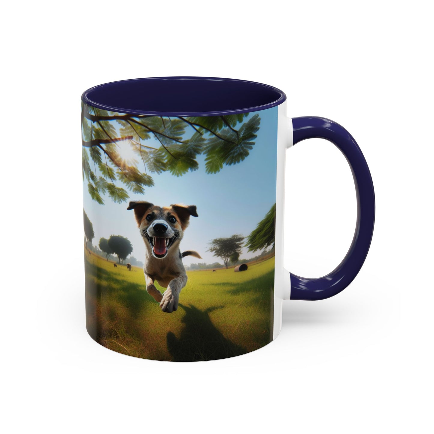 Indian Pariah Dog Accent Coffee Mug - Perfect Gift for Dog Lovers