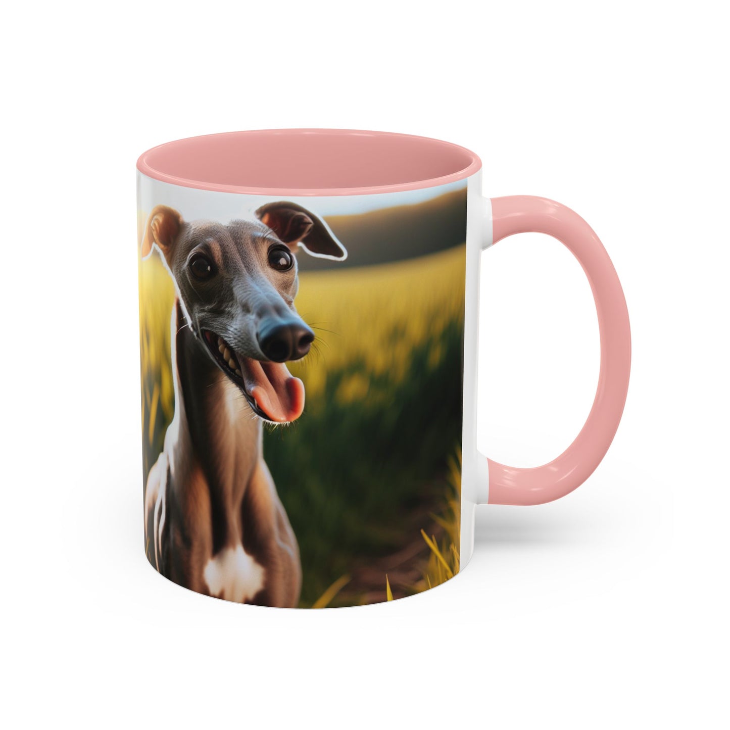 Greyhound Accent Coffee Mug - Perfect Gift for Dog Lovers