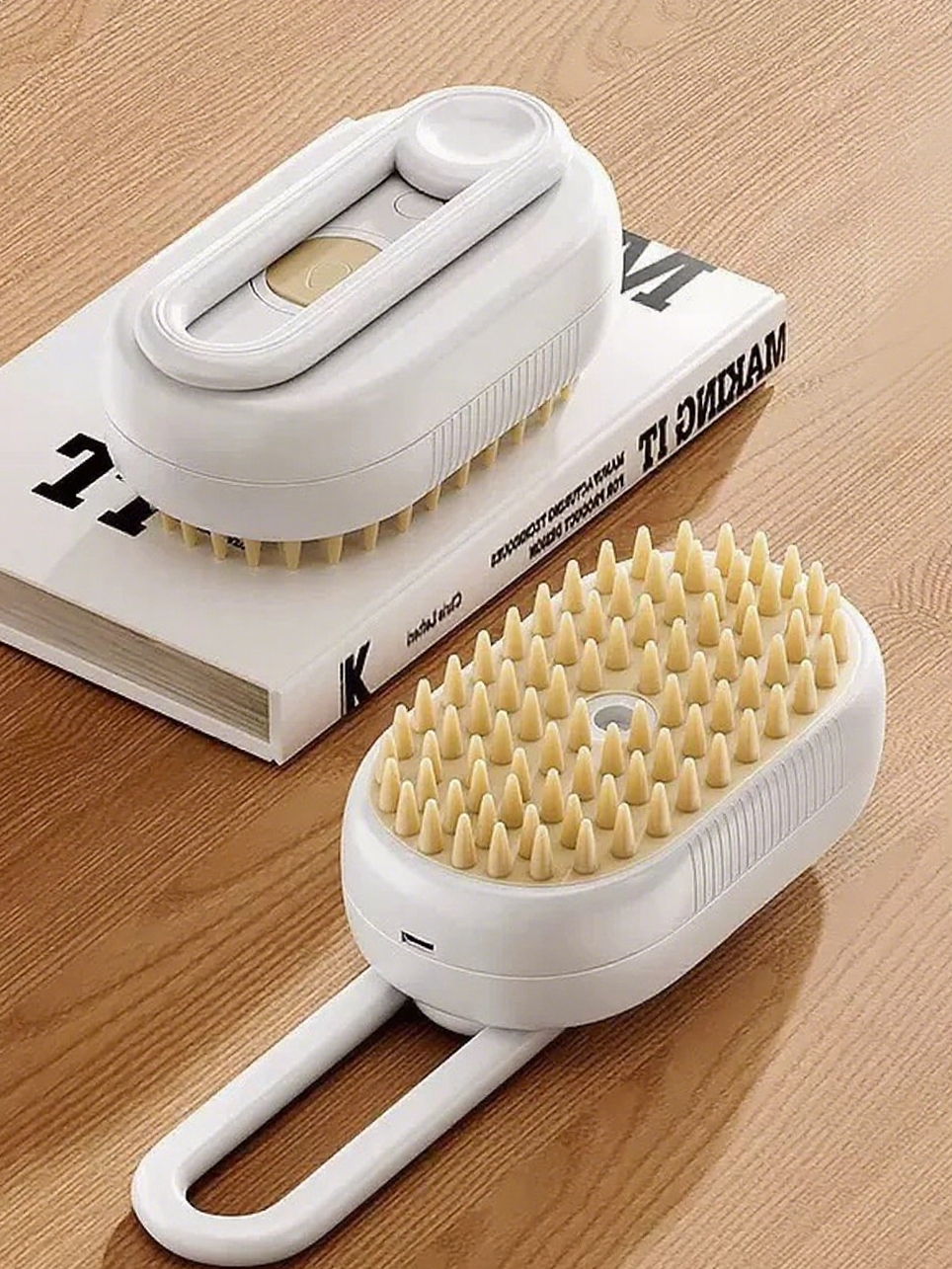 Brosse de toilettage vapeur 4 en 1 Milou & Lumi