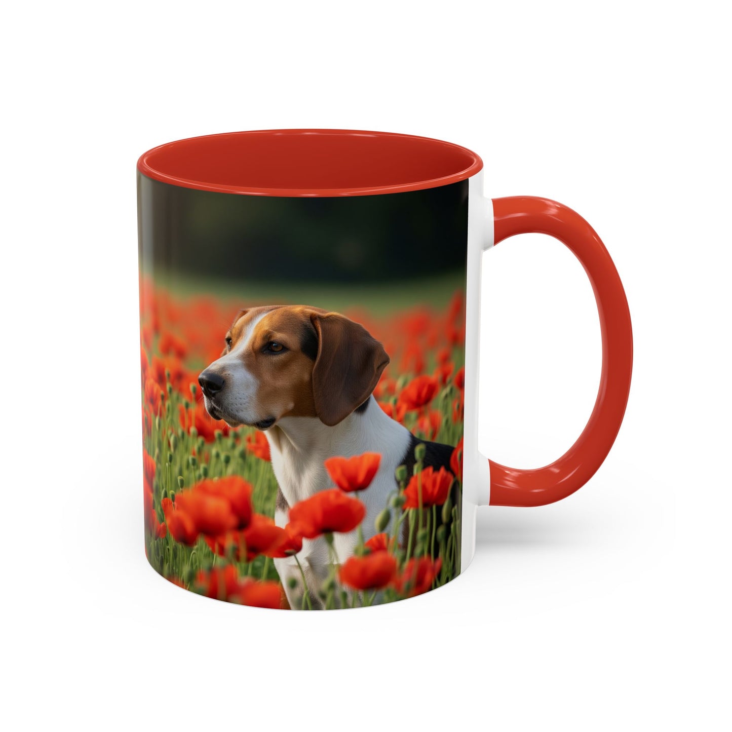 Foxhound Accent Coffee Mug - Perfect Gift for Dog Lovers