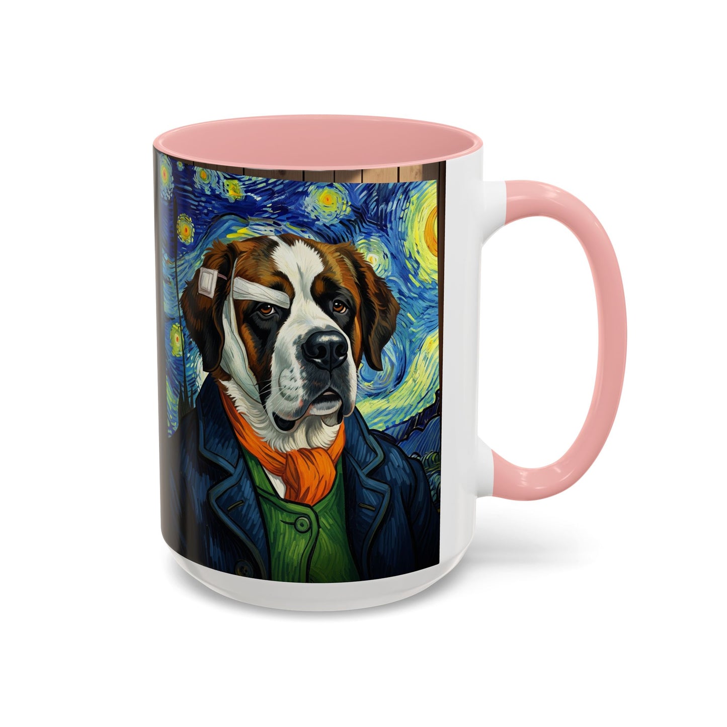 Saint Bernard Accent Coffee Mug - Perfect Gift for Dog Lovers