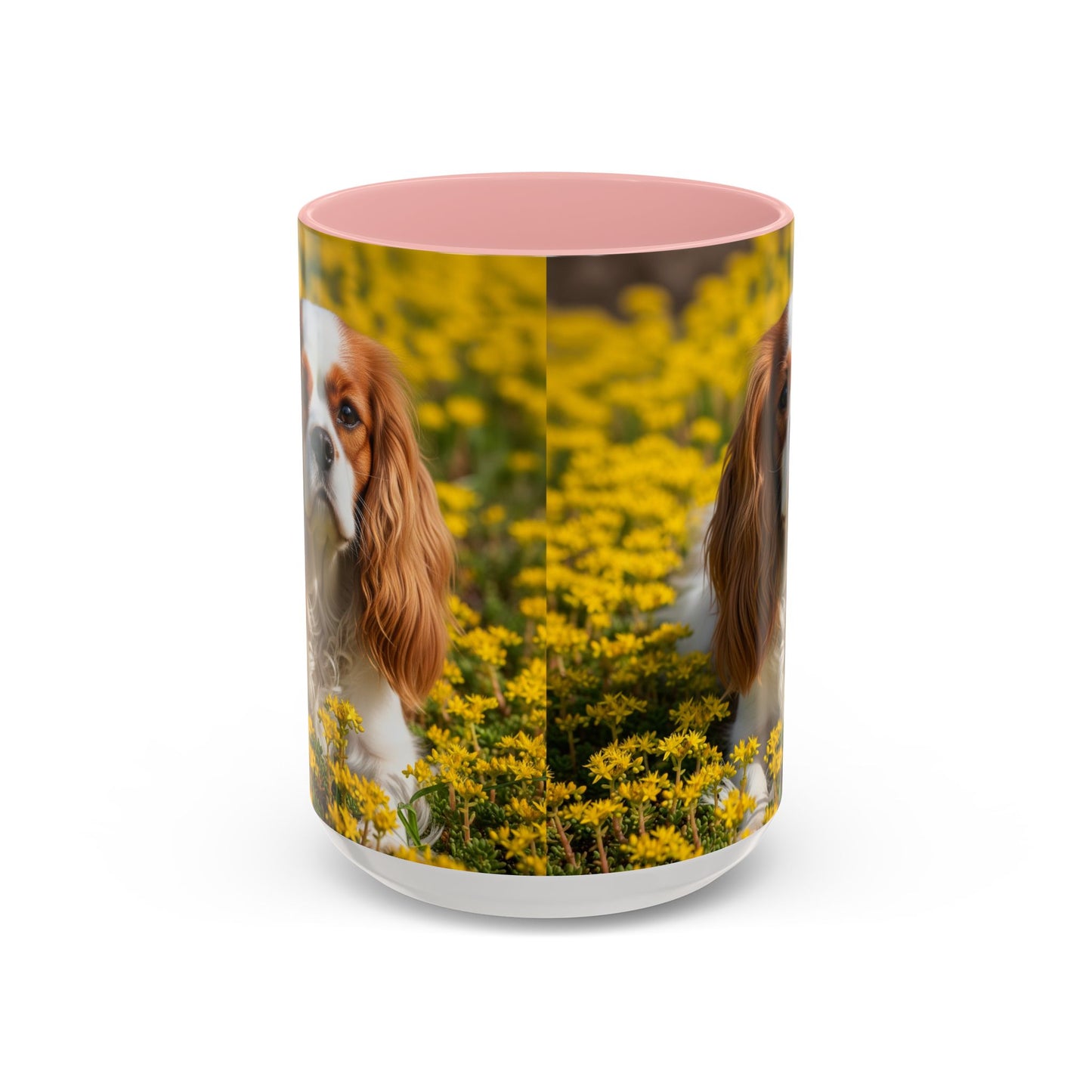 Cavalier King Charles Spaniel Accent Coffee Mug - Perfect Gift for Dog Lovers