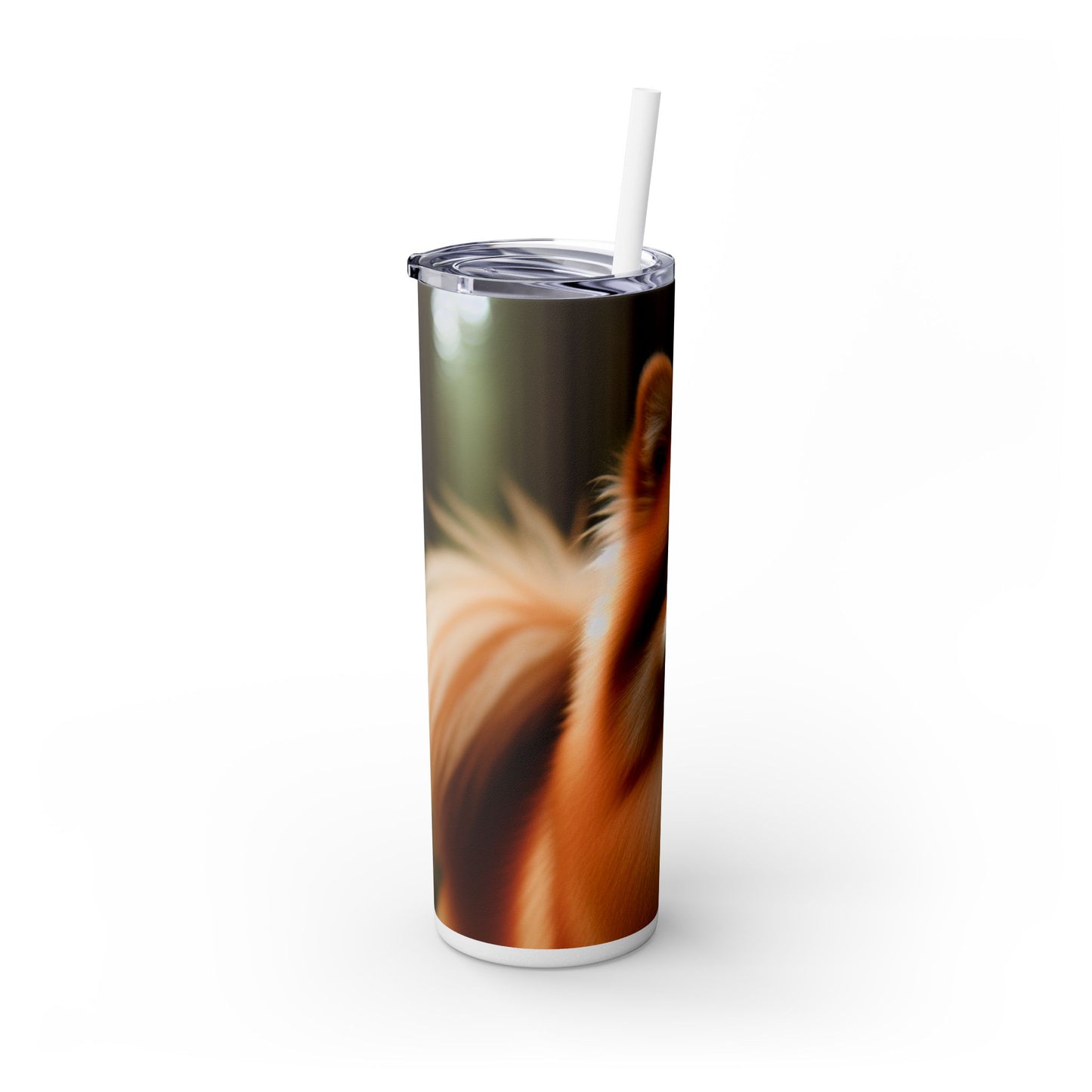 Finnish Spitz Tumbler with Straw, 20oz