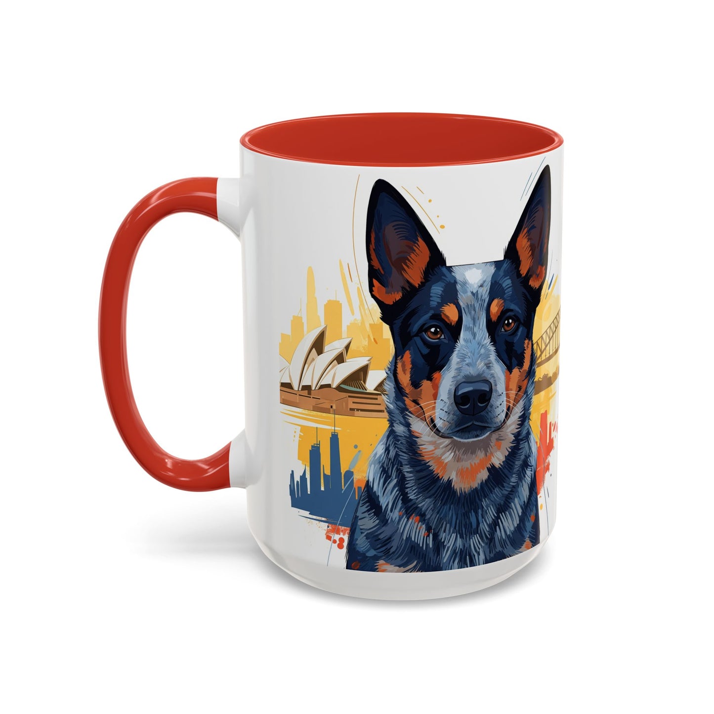 Australian Cattle Dog Accent Coffee Mug - Perfect Gift for Dog Lovers