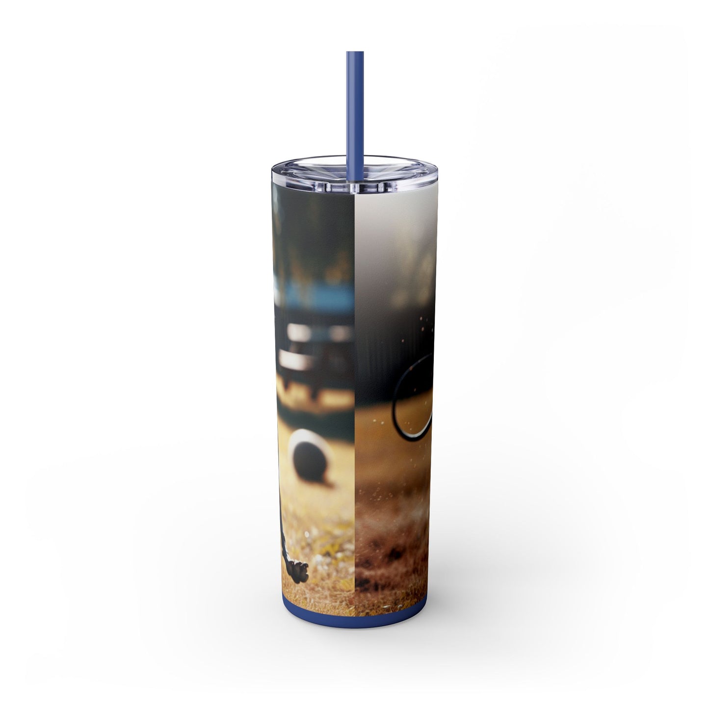 American Hairless Terrier Tumbler with Straw, 20oz