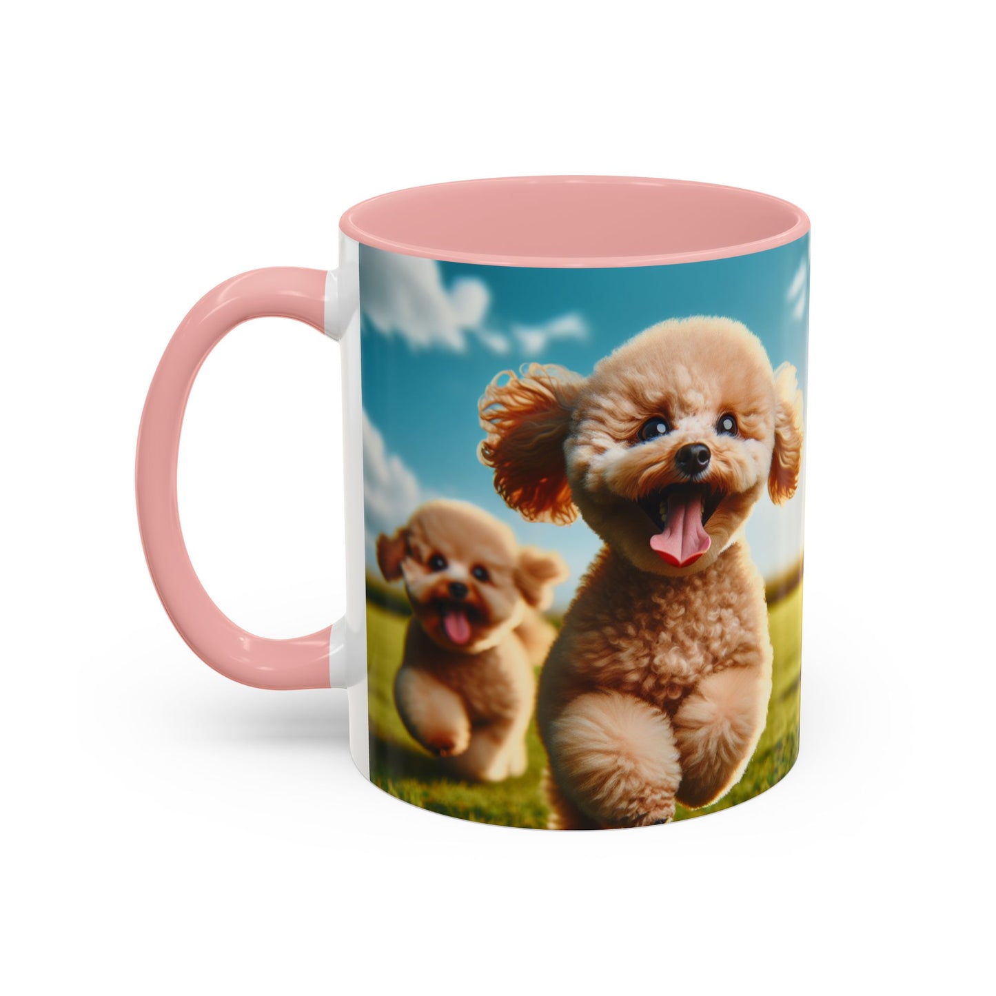 Toy Poodle Accent Coffee Mug - Perfect Gift for Dog Lovers