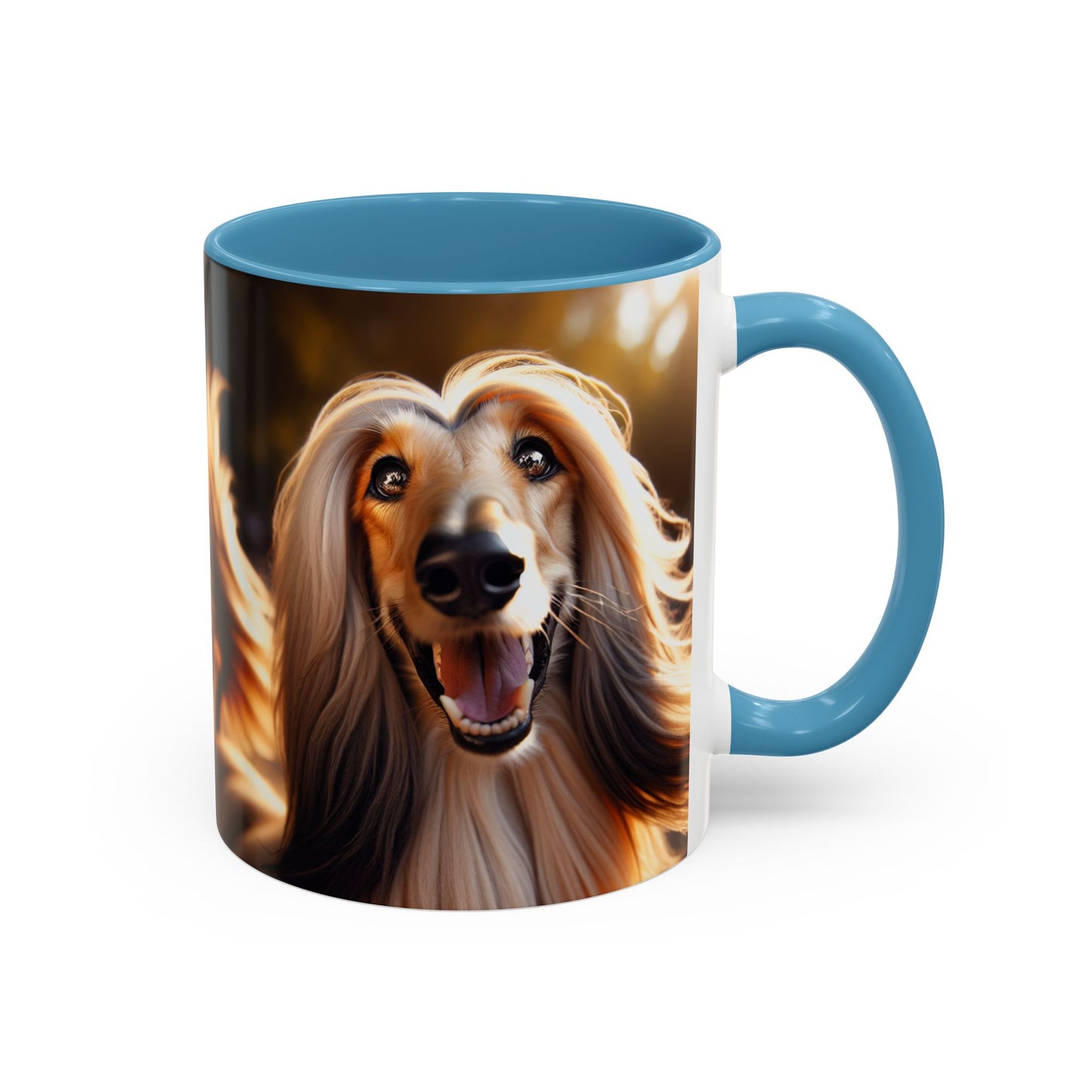 Afghan Hound Accent Coffee Mug - Perfect Gift for Dog Lovers