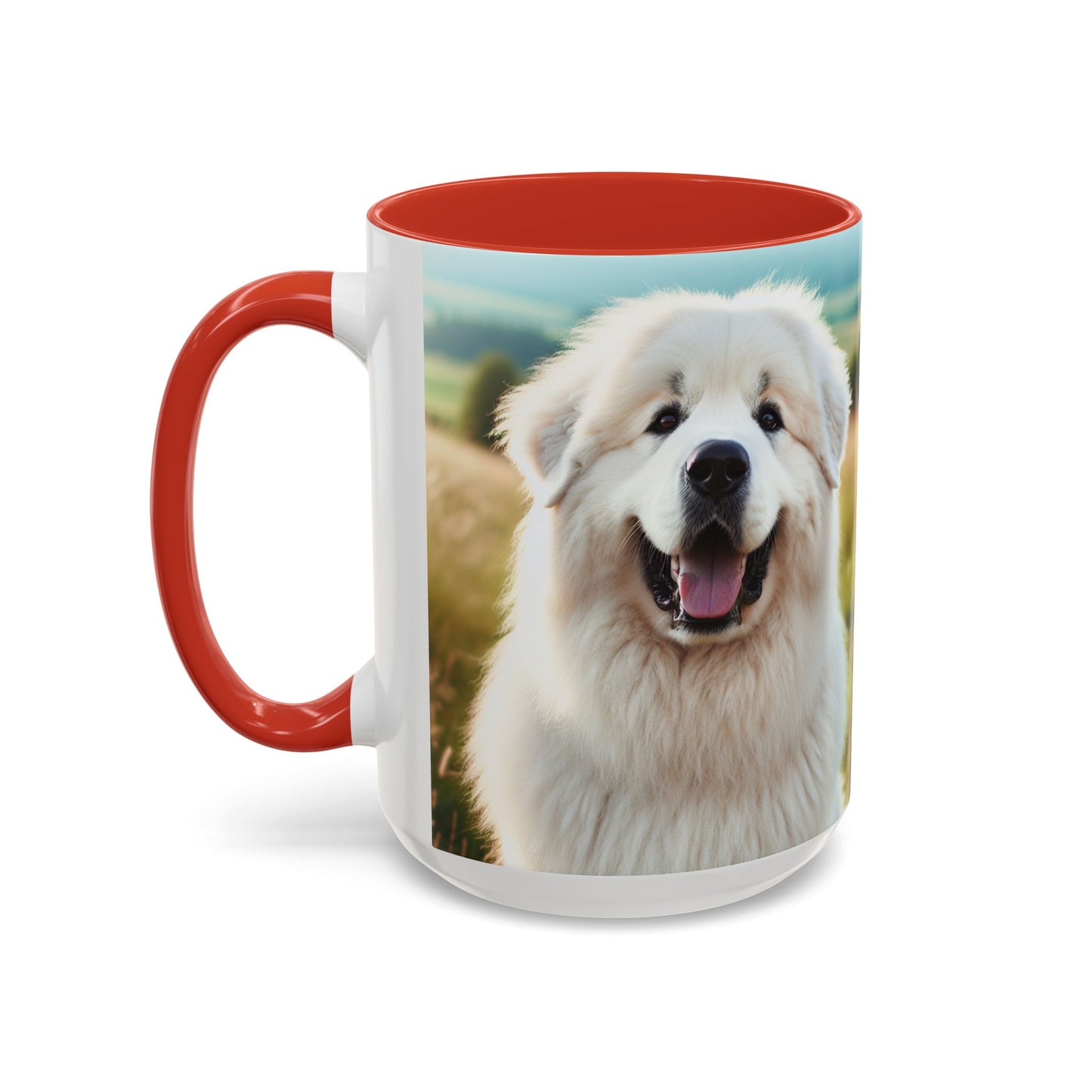 Great Pyrenees Accent Coffee Mug - Perfect Gift for Dog Lovers