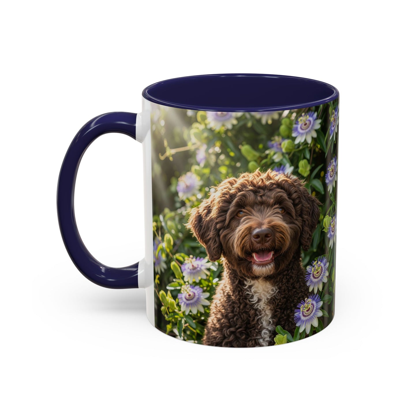 Spanish Water Dog Accent Coffee Mug - Perfect Gift for Dog Lovers