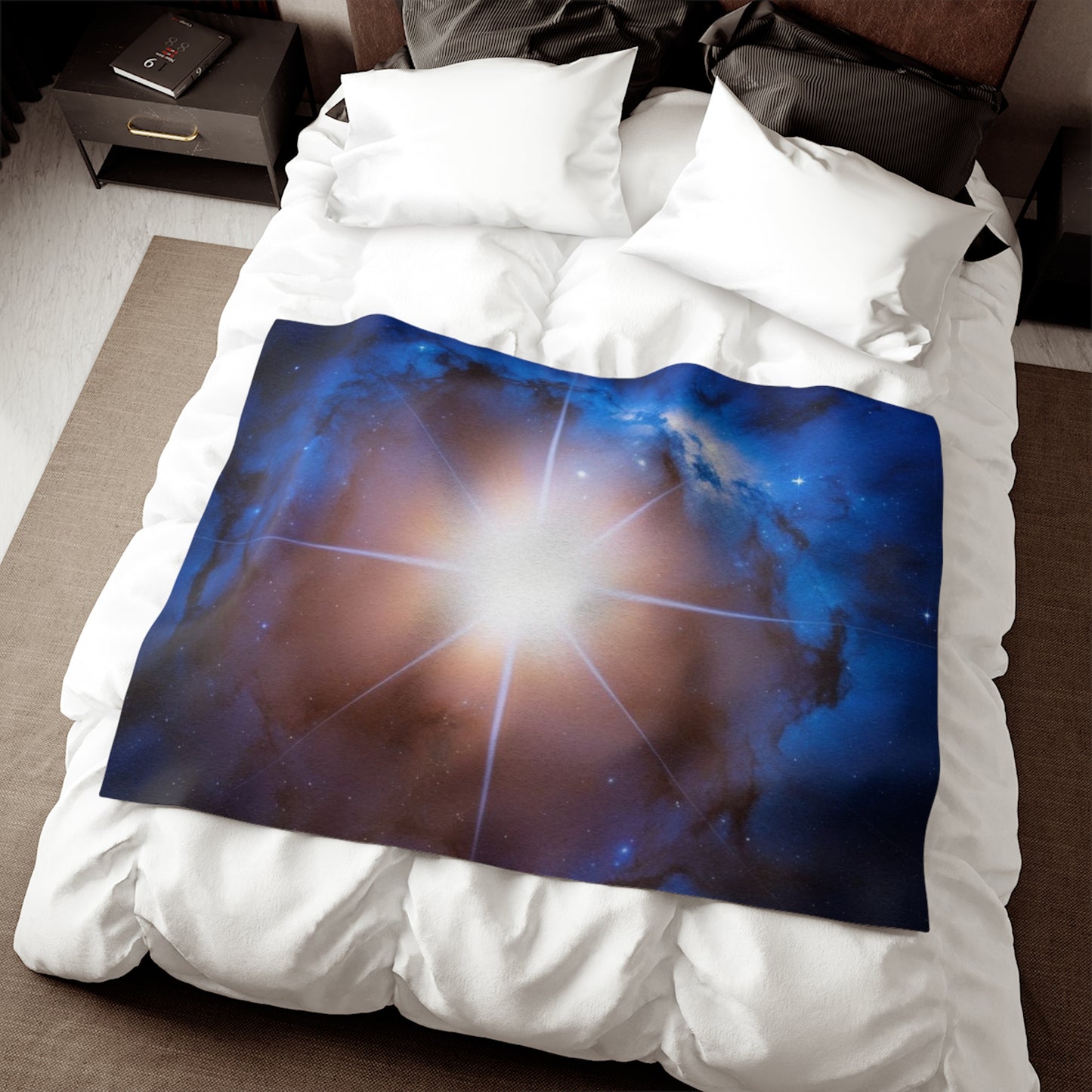 North Star Sweatshirt Blanket
