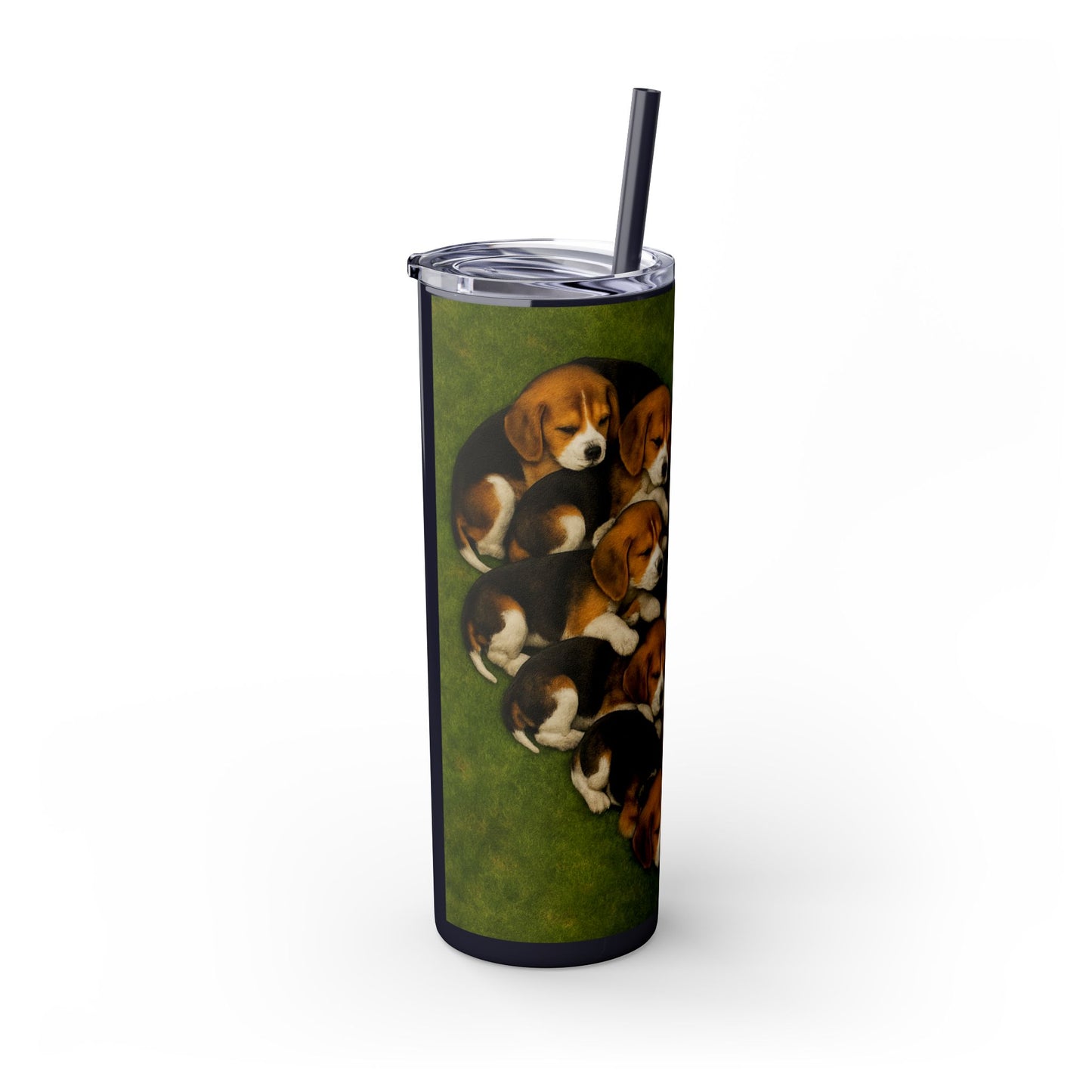 Beagle puppies Tumbler with Straw, 20oz