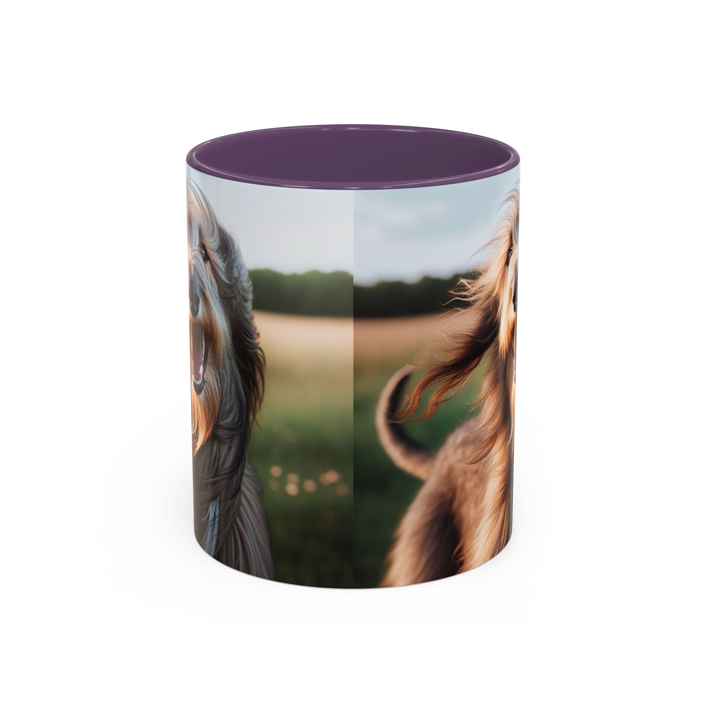 Scottish Deerhound Accent Coffee Mug - Perfect Gift for Dog Lovers