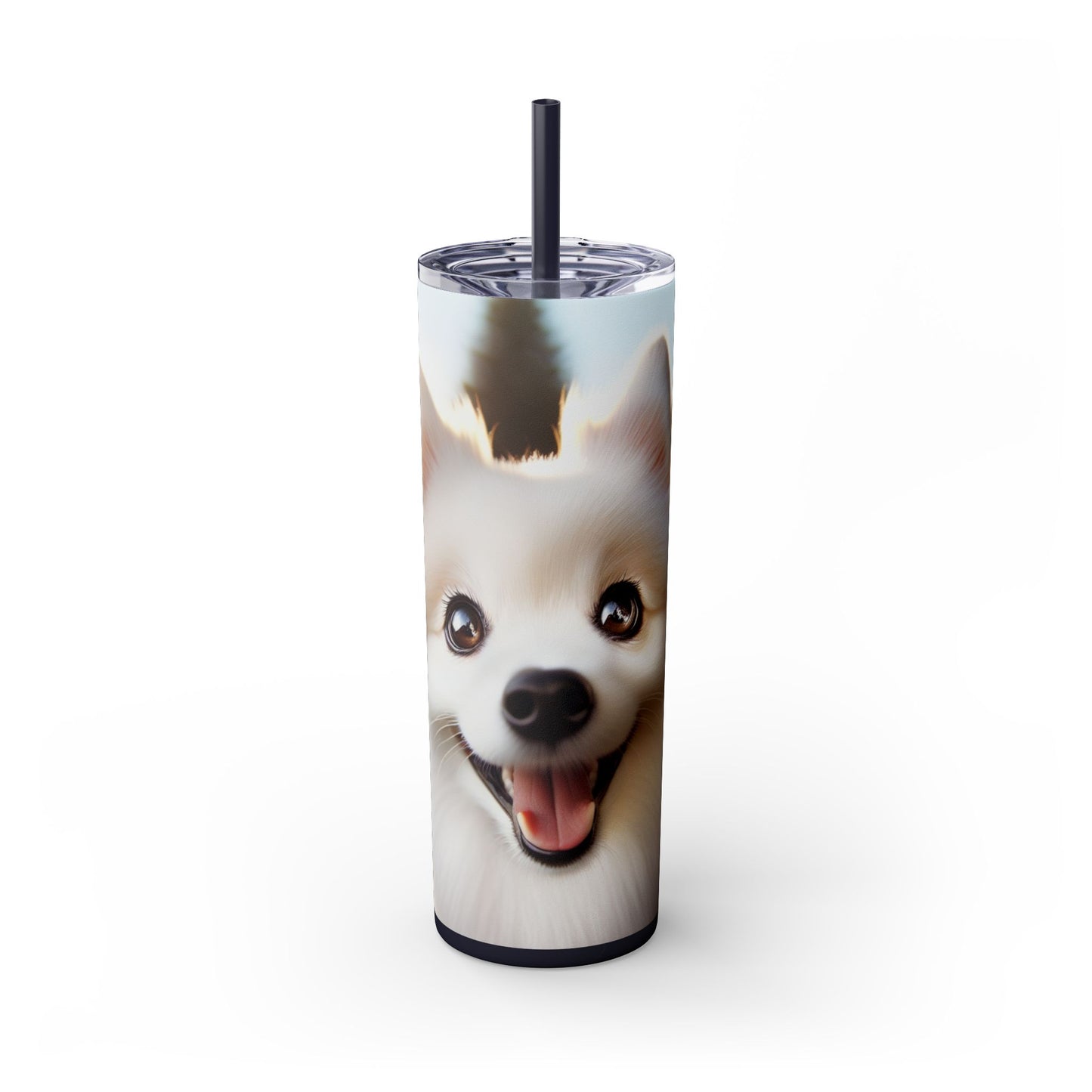 Volpino Italiano Tumbler with Straw, 20oz
