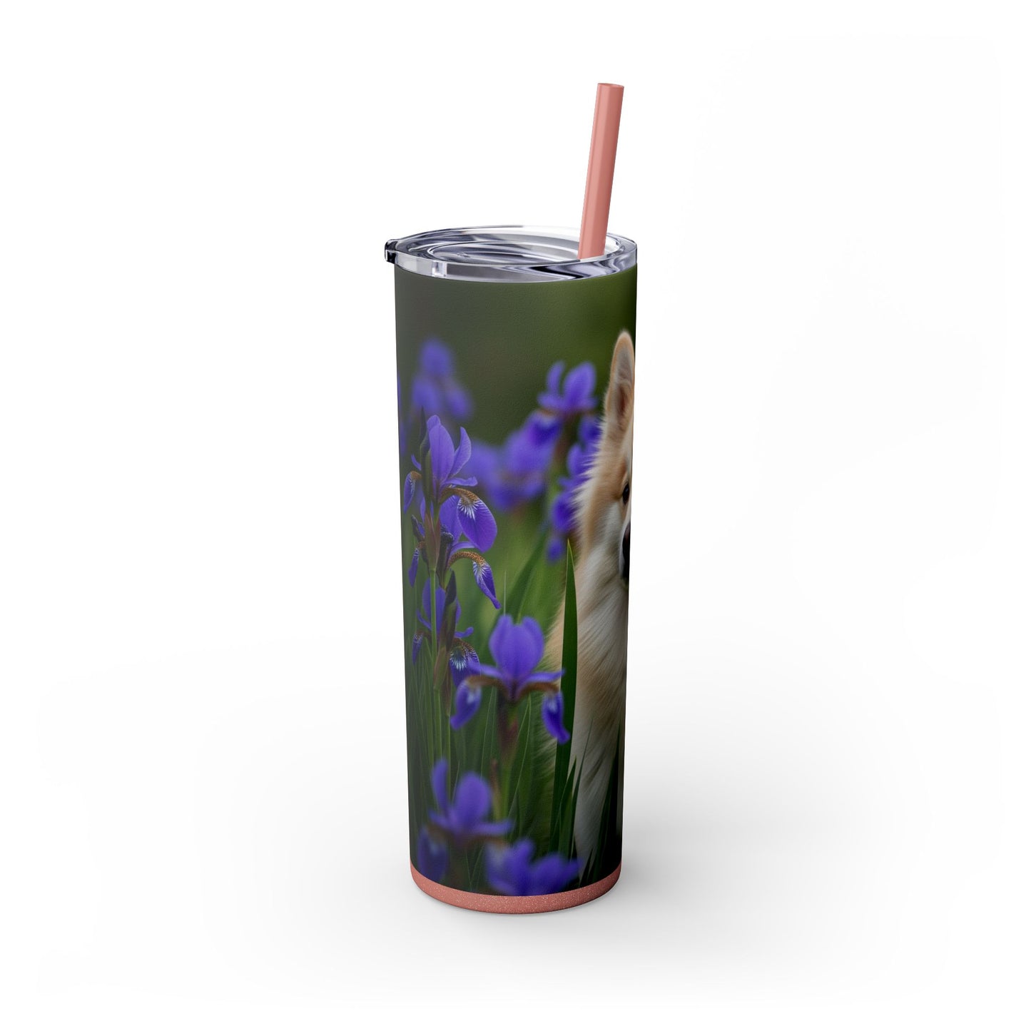 Pomsky Tumbler with Straw, 20oz