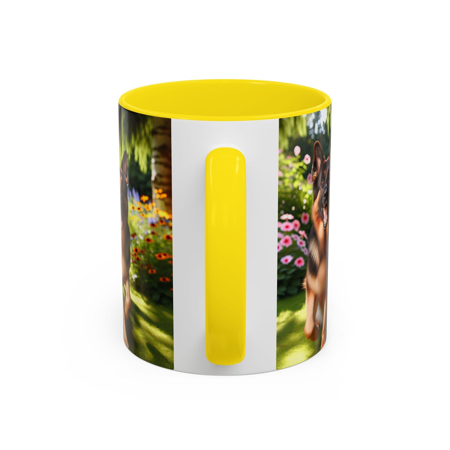 German Shepherd Accent Coffee Mug - Perfect Gift for Dog Lovers