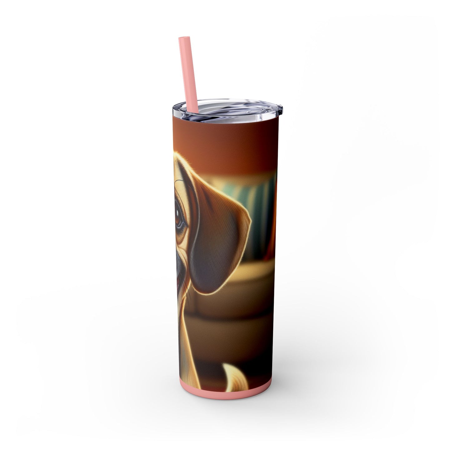 Puggle Tumbler with Straw, 20oz