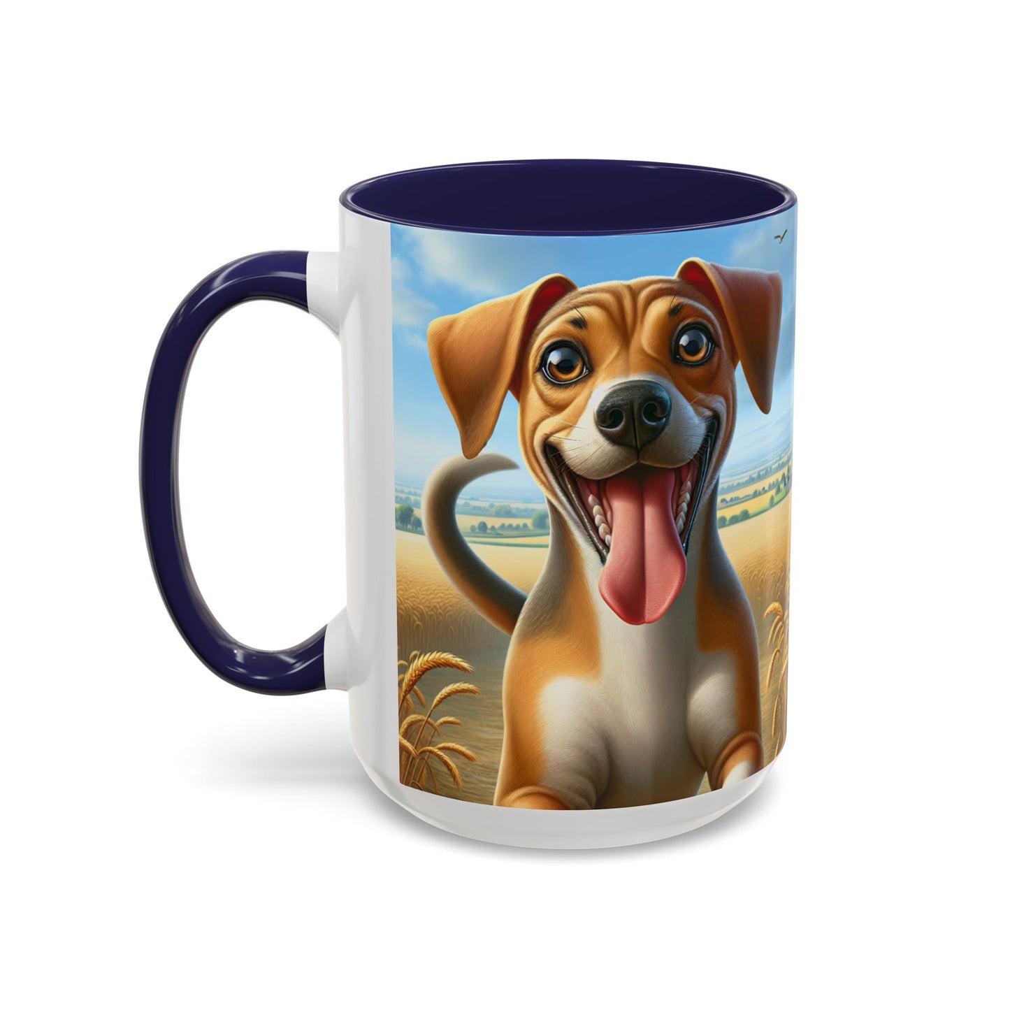 Banjara Hound Accent Coffee Mug - Perfect Gift for Dog Lovers