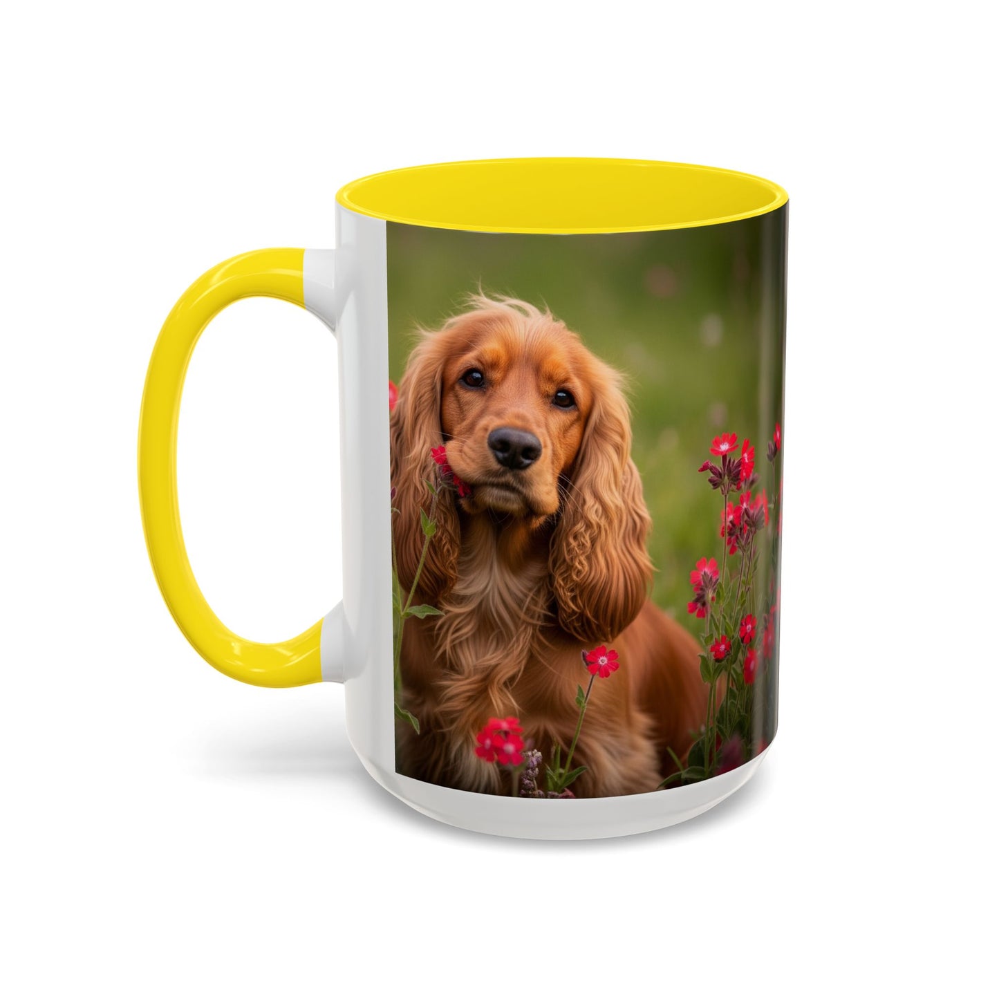 Cocker Spaniel Accent Coffee Mug - Perfect Gift for Dog Lovers