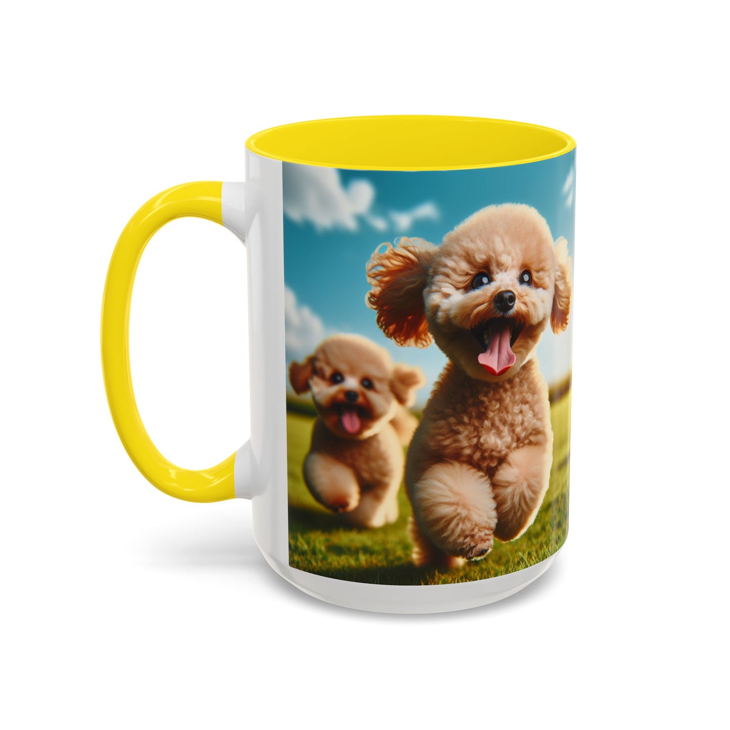 Toy Poodle Accent Coffee Mug - Perfect Gift for Dog Lovers