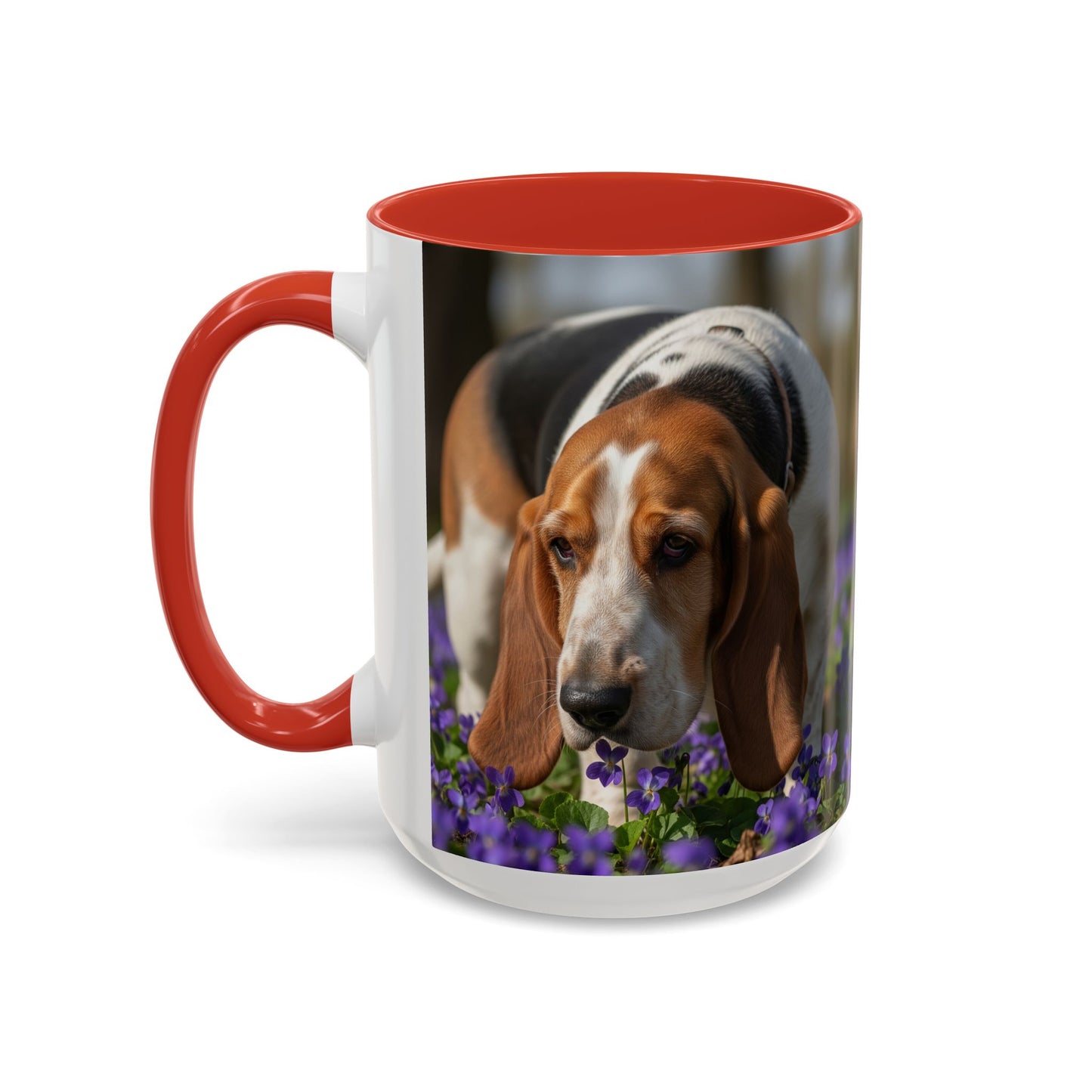 Grand Basset Griffon Vendeen Accent Coffee Mug - Perfect Gift for Dog Lovers
