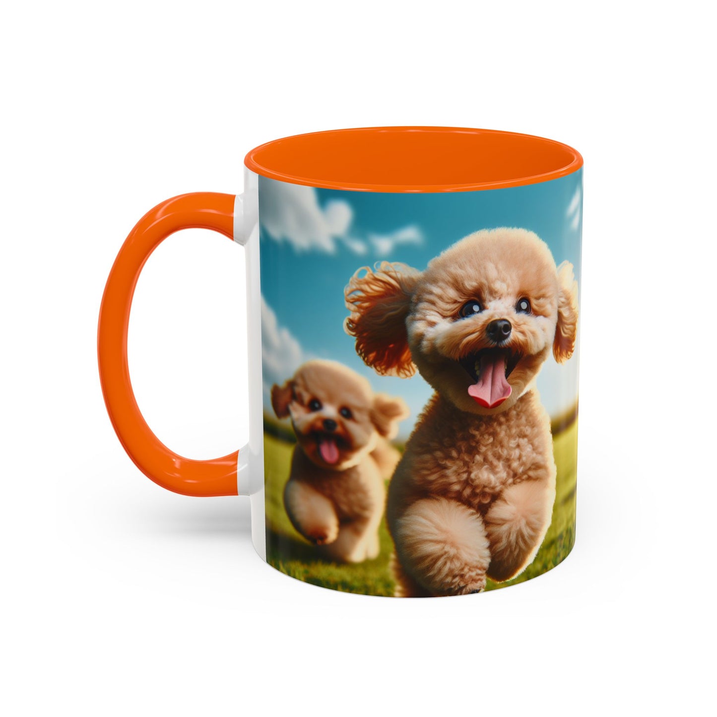 Toy Poodle Accent Coffee Mug - Perfect Gift for Dog Lovers
