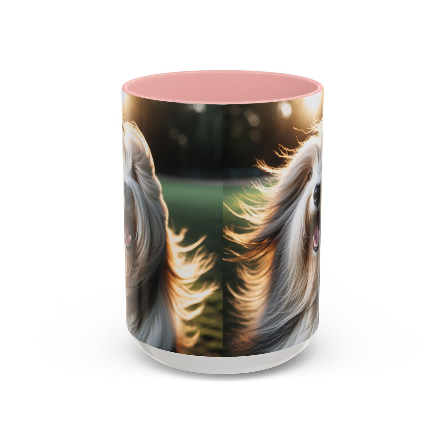 Bearded Collie Accent Coffee Mug - Perfect Gift for Dog Lovers