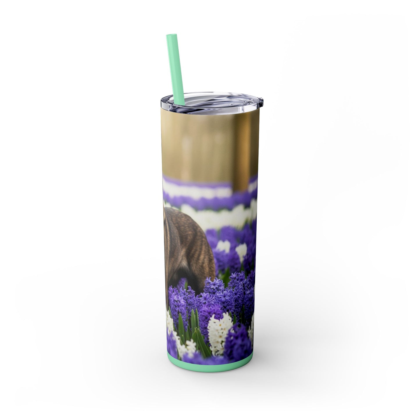 Dutch Shepherd Dog Tumbler with Straw, 20oz