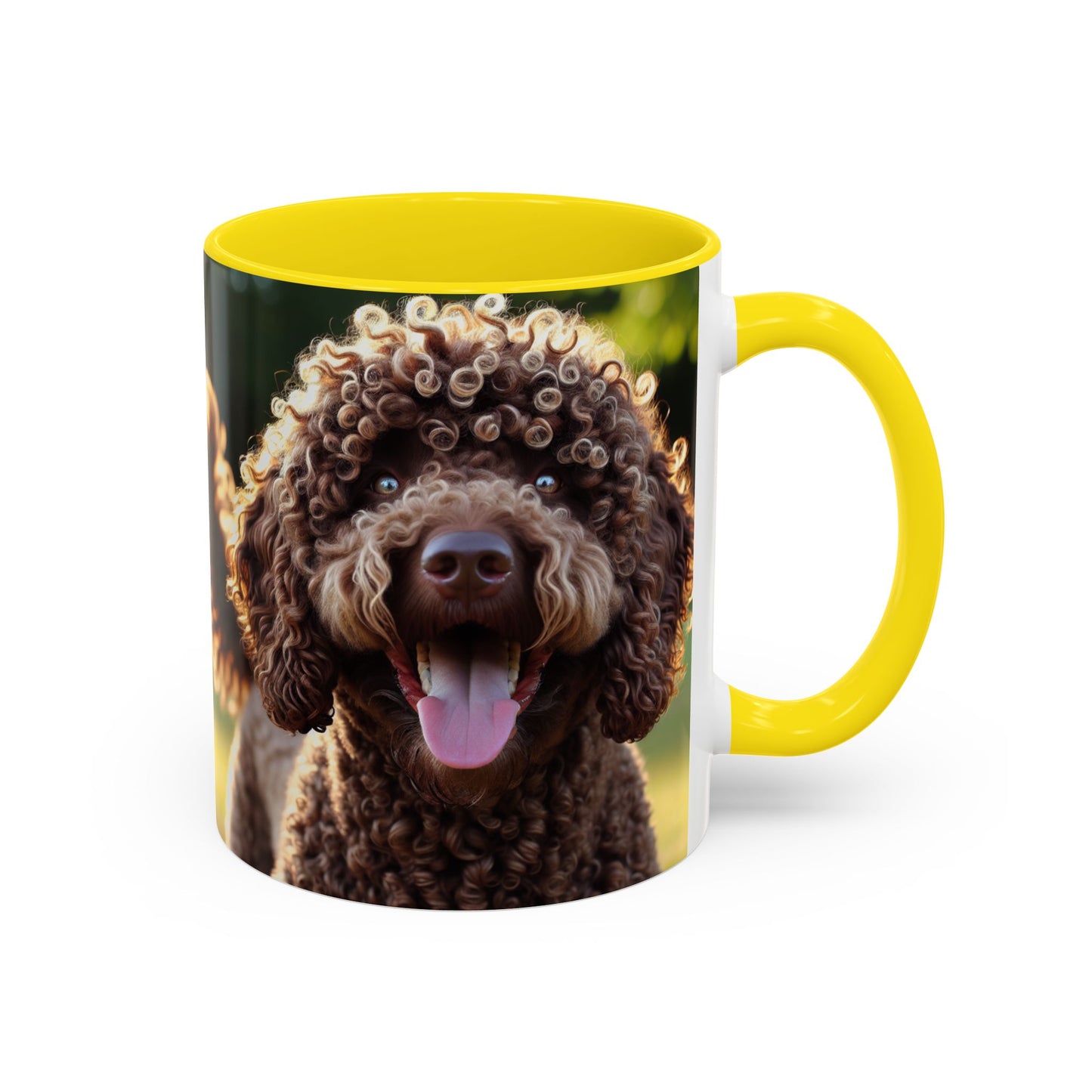 Curly Coated Retriever Accent Coffee Mug - Perfect Gift for Dog Lovers