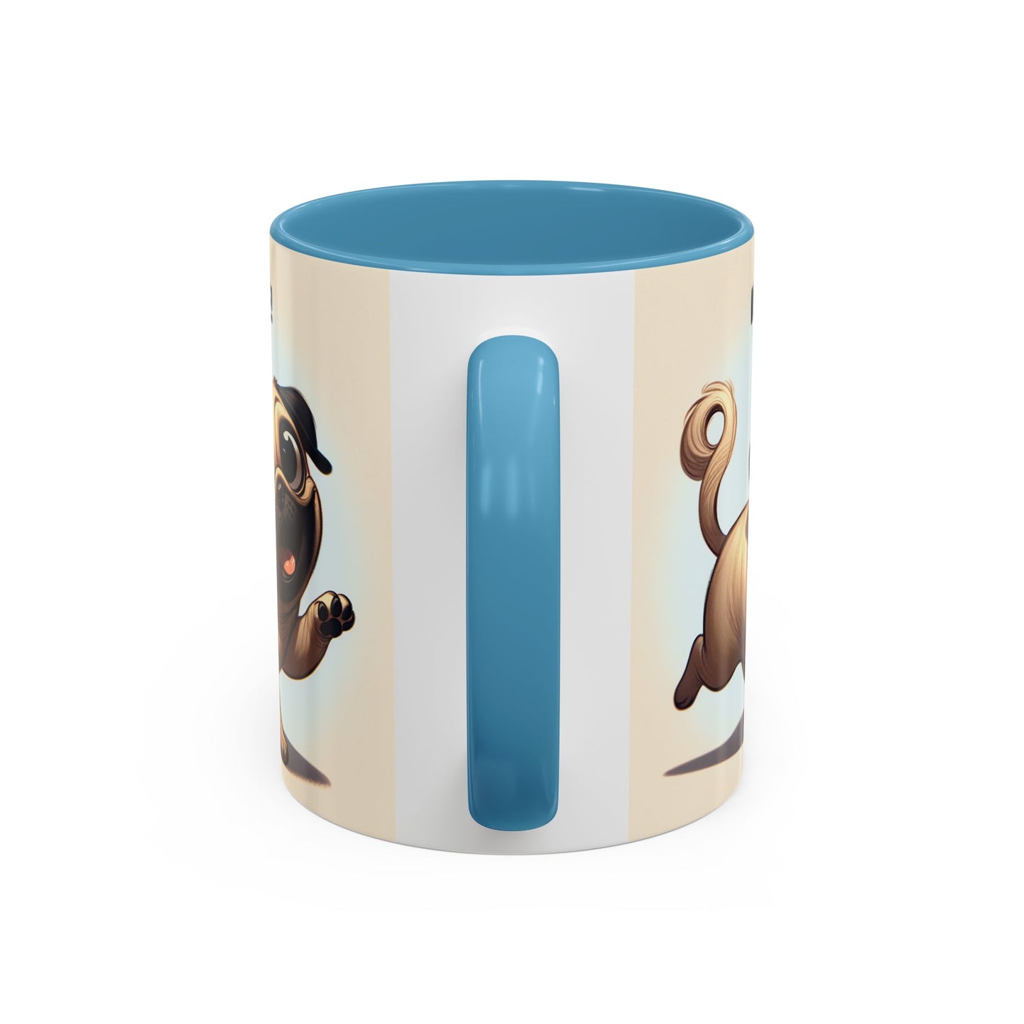 Pug Accent Coffee Mug - Perfect Gift for Dog Lovers