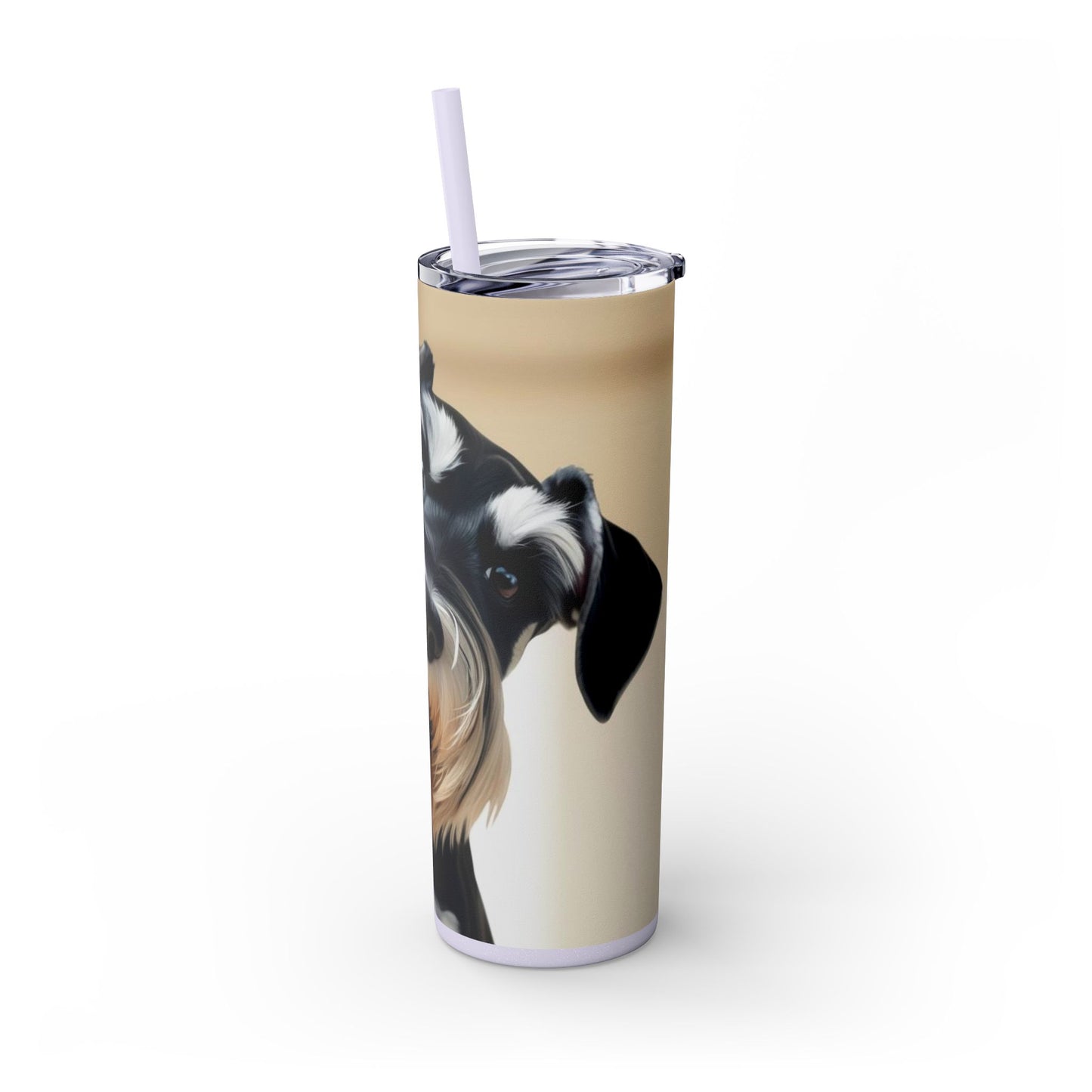 Giant Schnauzer Tumbler with Straw, 20oz