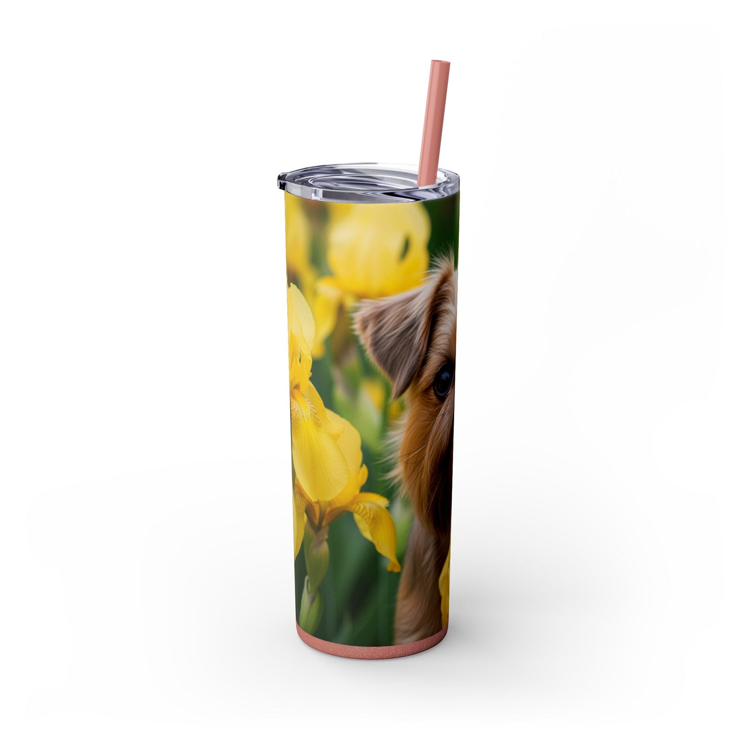 Silky Brussels Tumbler with Straw, 20oz