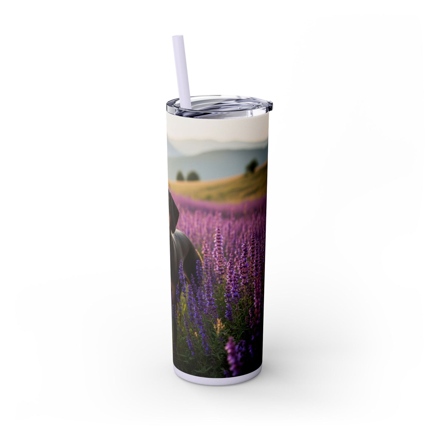 Transylvanian Hound Tumbler with Straw, 20oz