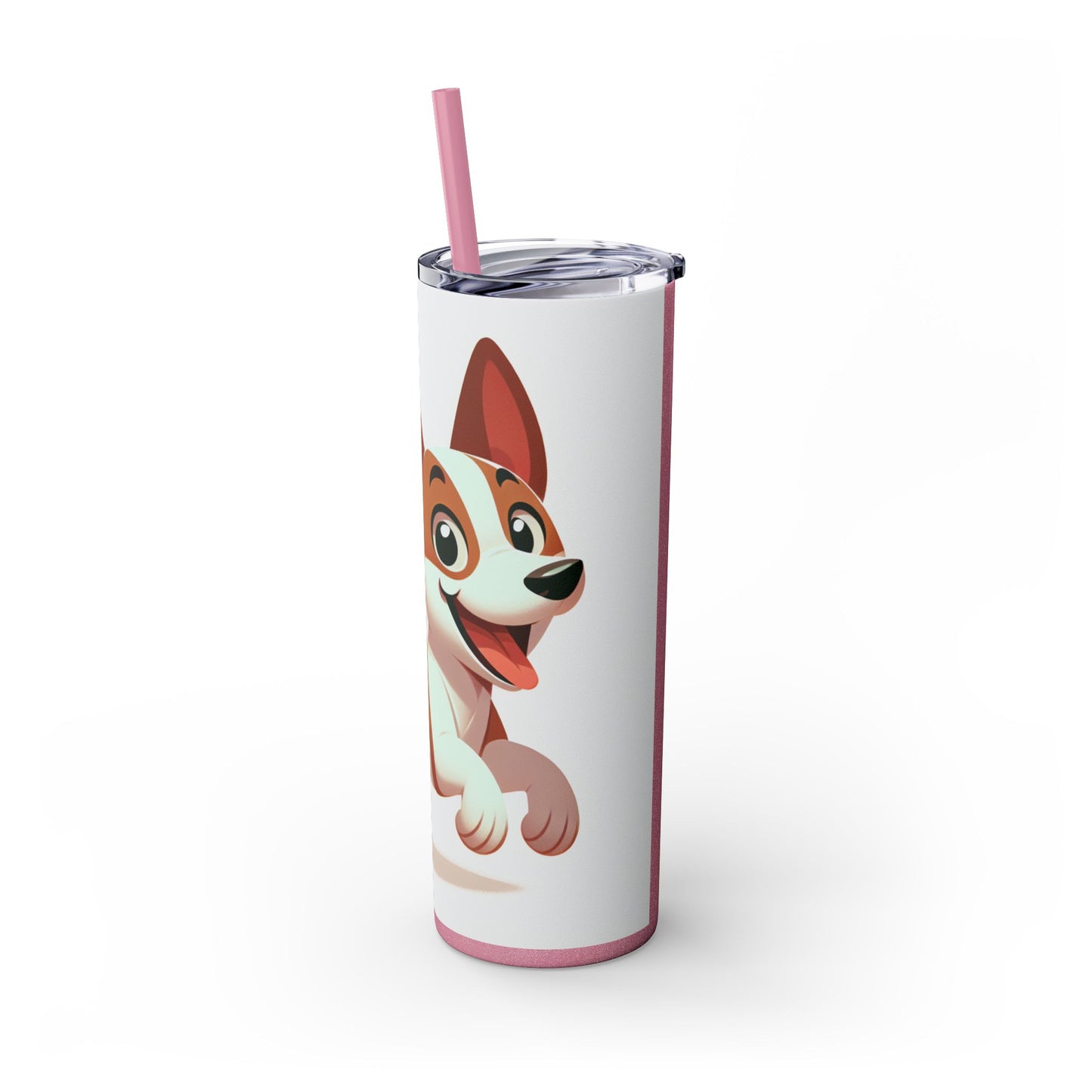 Basenji Tumbler with Straw, 20oz