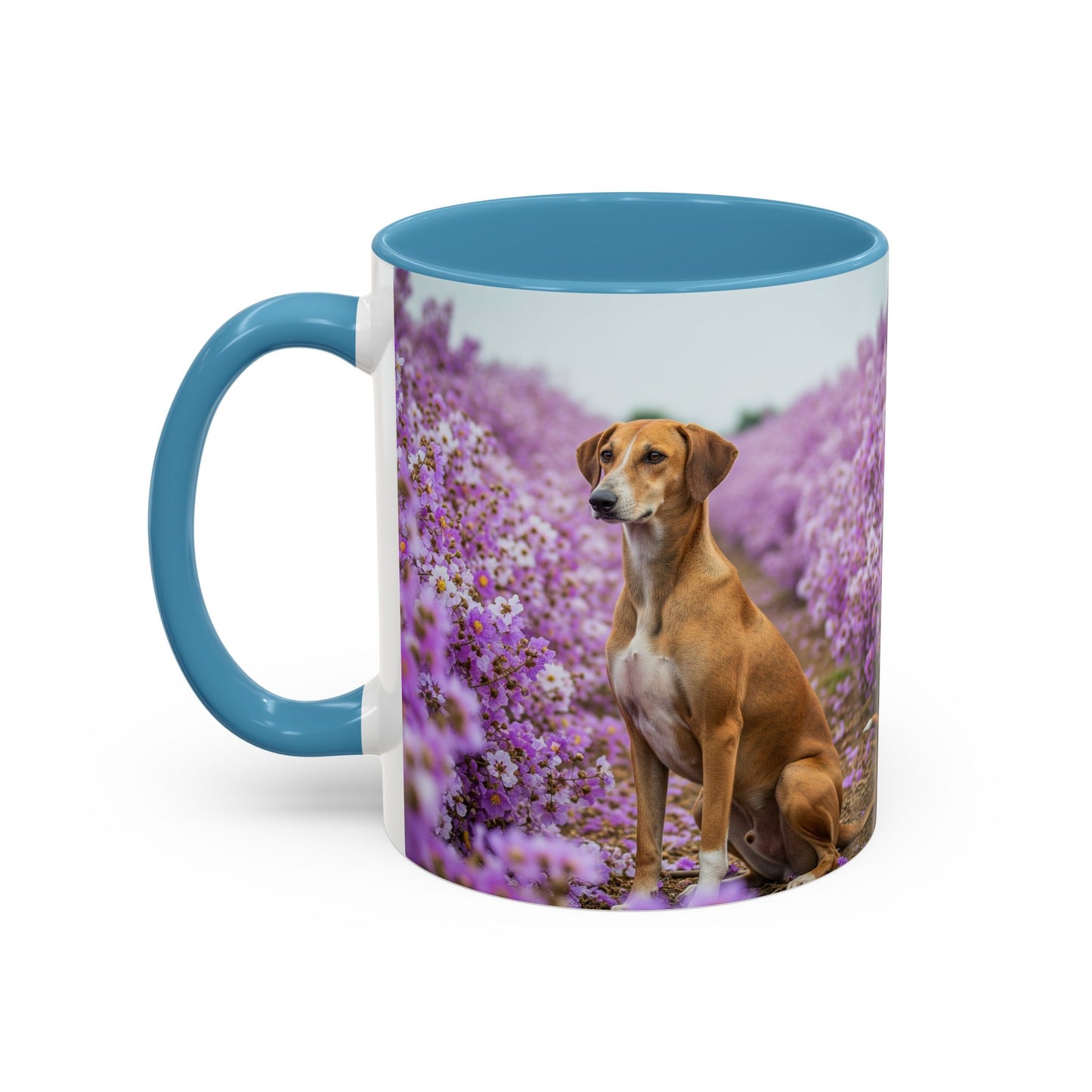 Banjara Hound Accent Coffee Mug - Perfect Gift for Dog Lovers