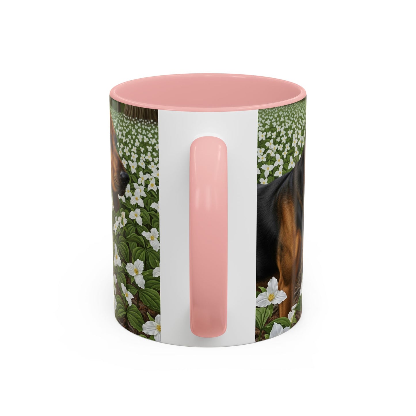 Treeing Walker Coonhound Accent Coffee Mug - Perfect Gift for Dog Lovers
