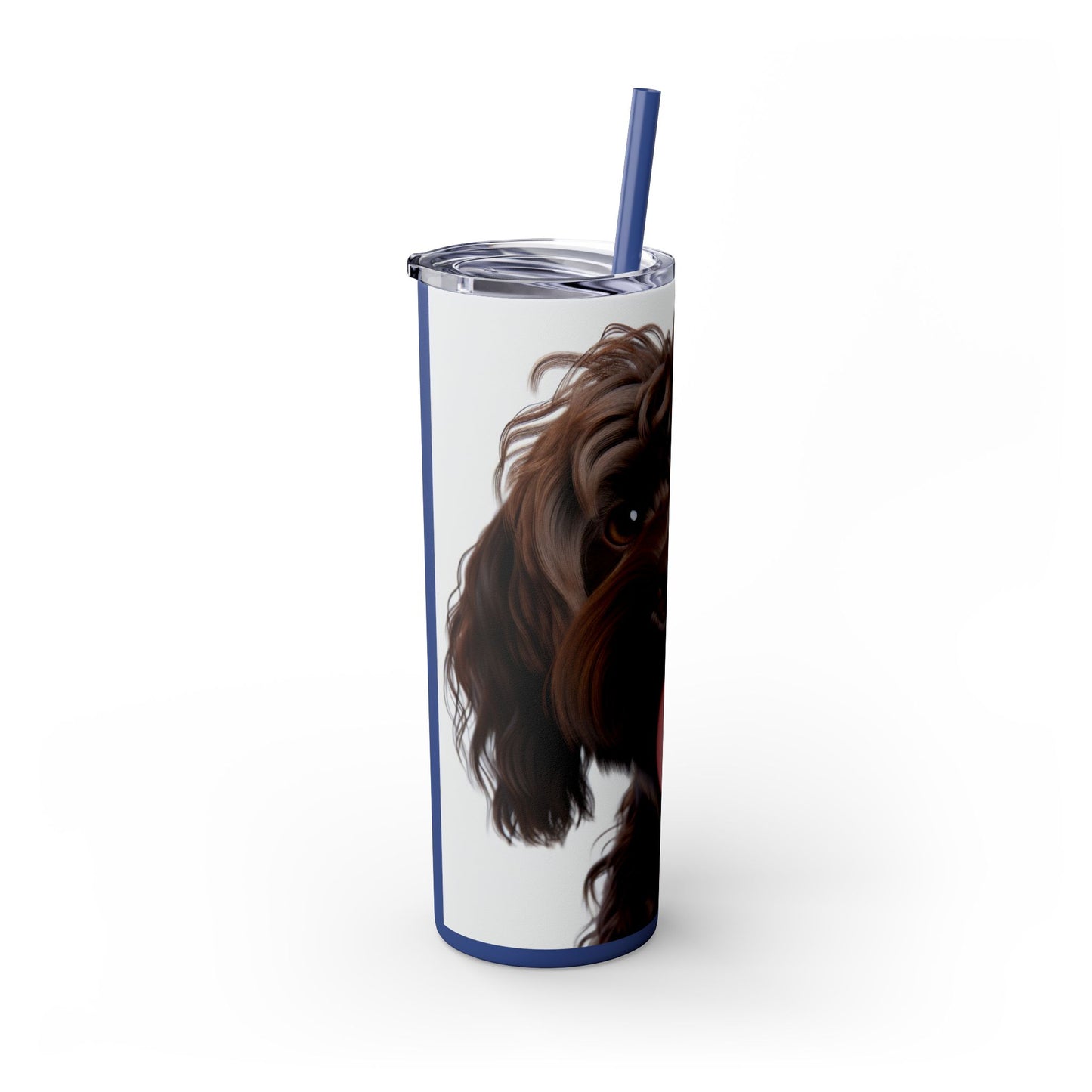 Pont-Audemer Spaniel Tumbler with Straw, 20oz