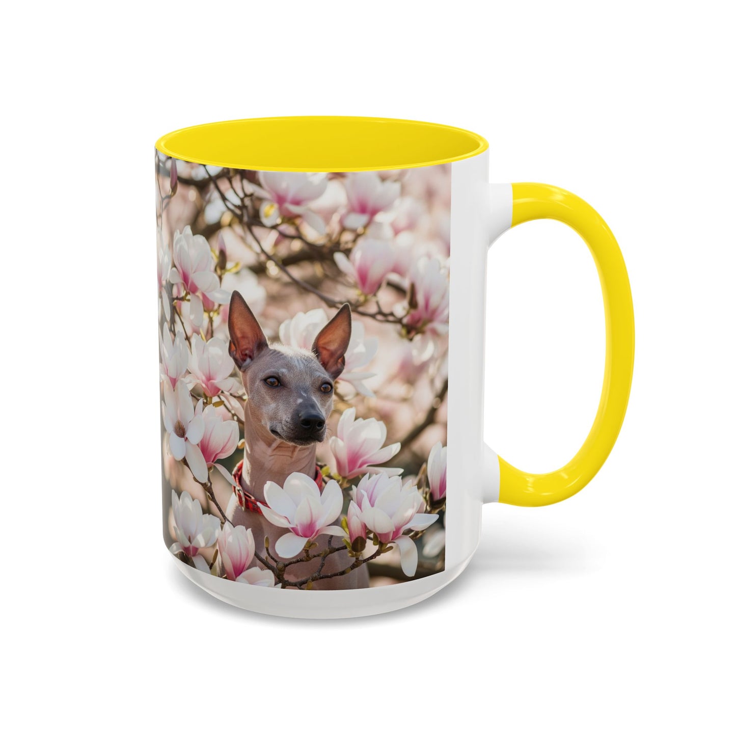 American Hairless Terrier Accent Coffee Mug - Perfect Gift for Dog Lovers