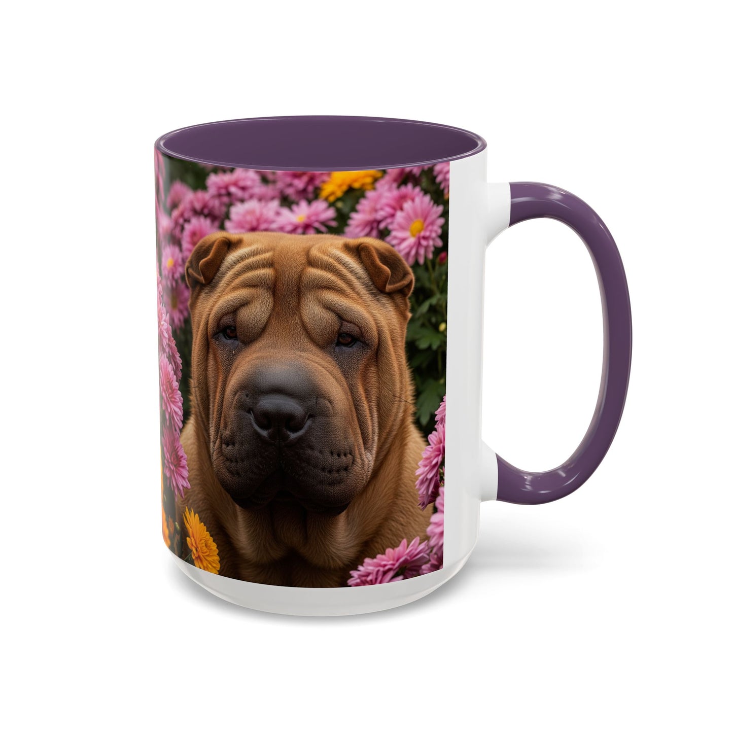 Shar-Pei Accent Coffee Mug - Perfect Gift for Dog Lovers