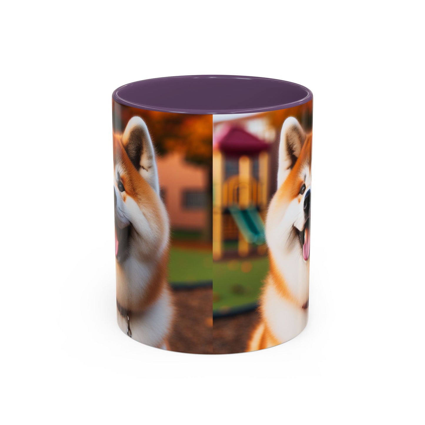 Japanese Akitainu Accent Coffee Mug - Perfect Gift for Dog Lovers