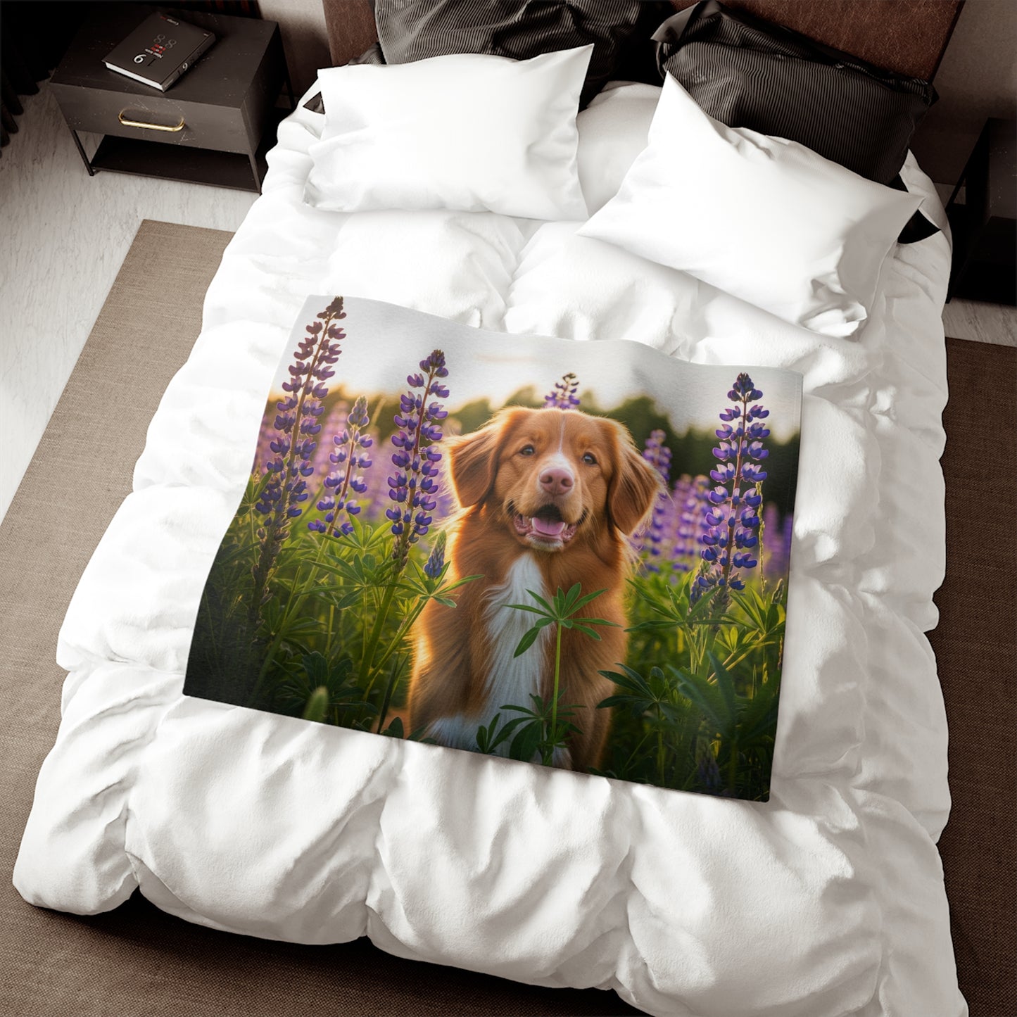 Nova Scotia Duck Tolling Retriever Sweatshirt Blanket