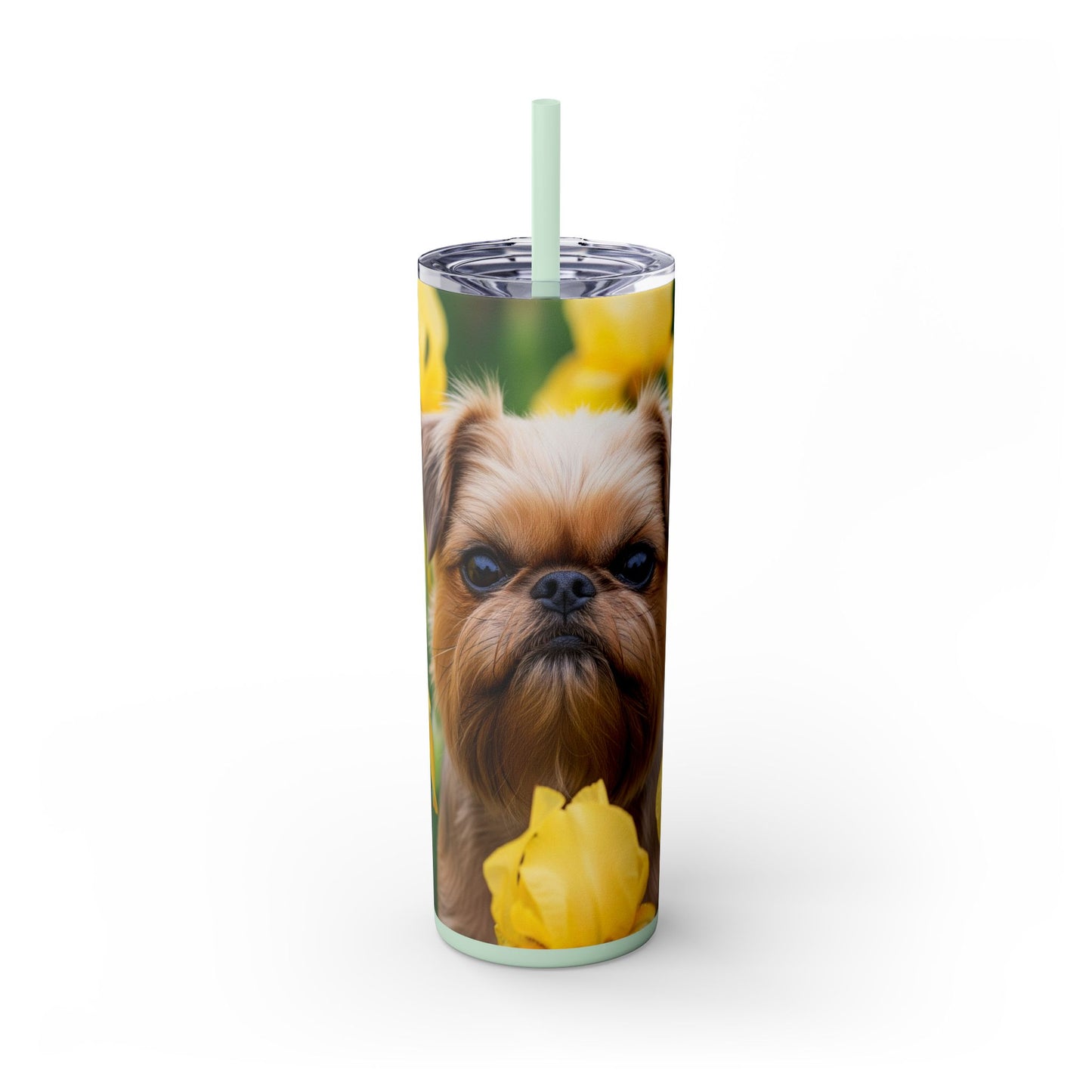 Silky Brussels Tumbler with Straw, 20oz