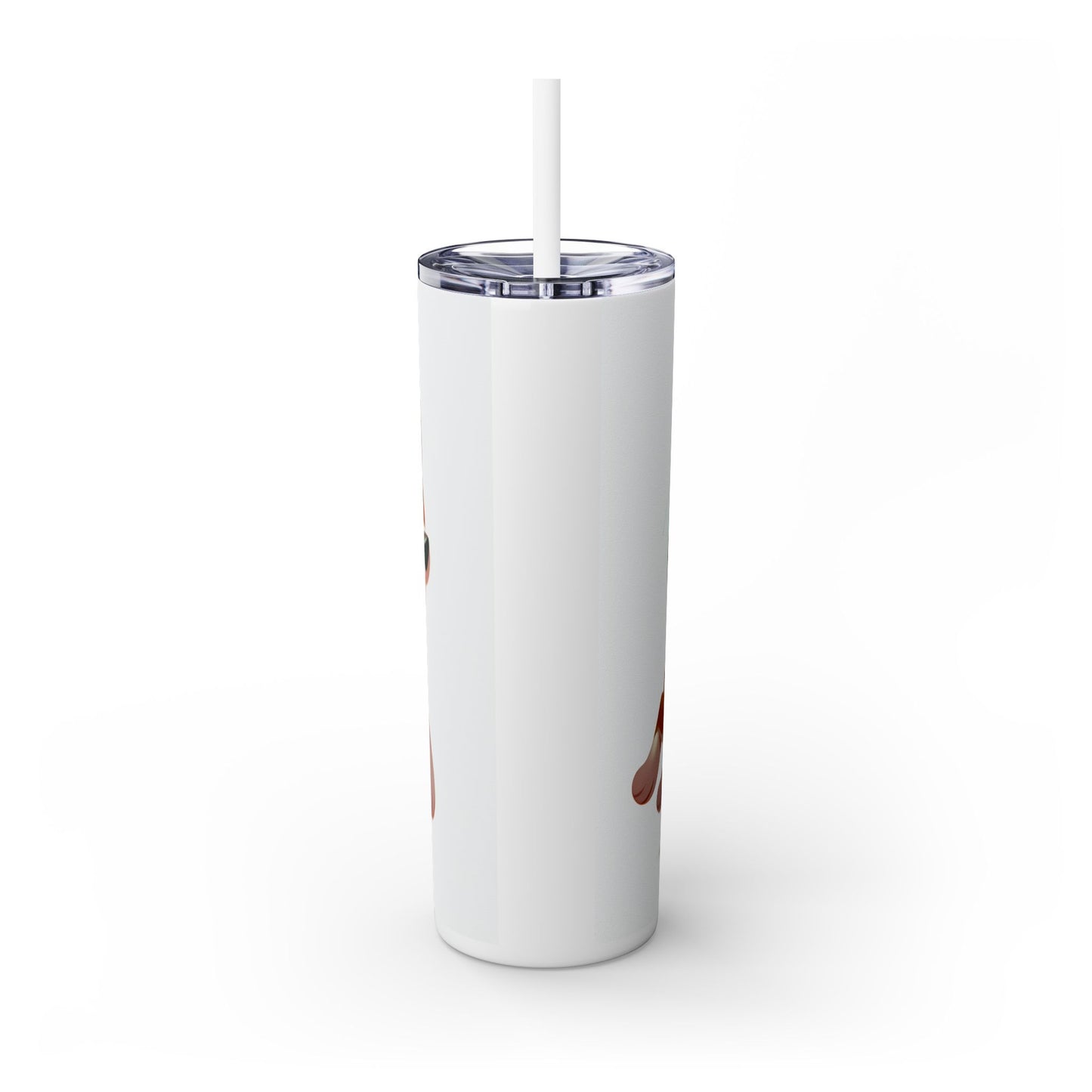 Basenji Tumbler with Straw, 20oz