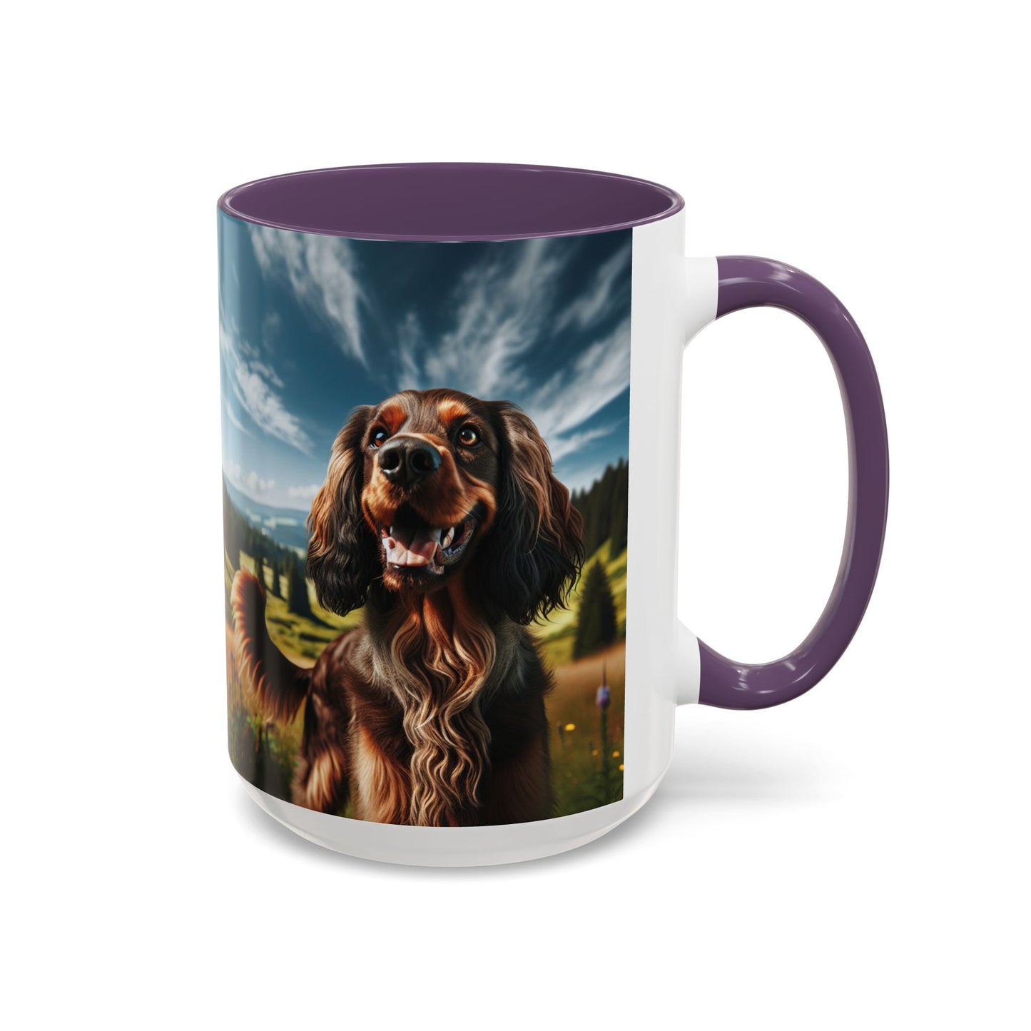 Deutscher Wachtelhund Accent Coffee Mug - Perfect Gift for Dog Lovers
