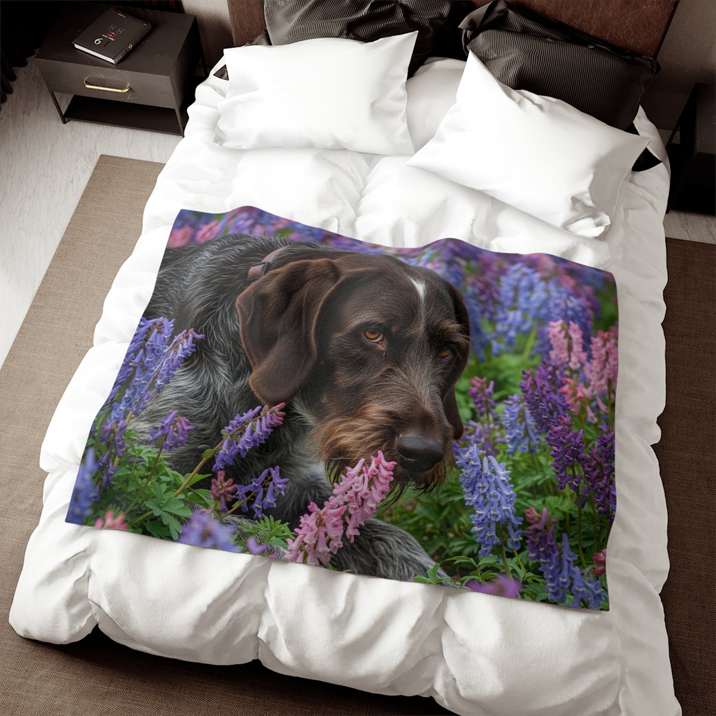 Wirehaired Slovakian Pointer Sweatshirt Blanket